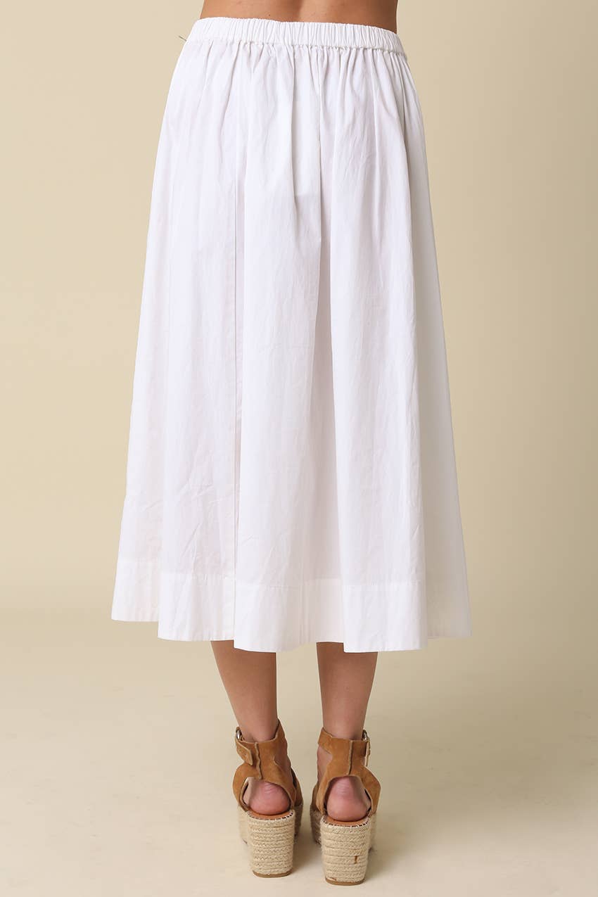 Melanie Gathered Maxi Skirt