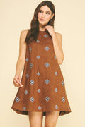 Laredo Suede Mini Dress