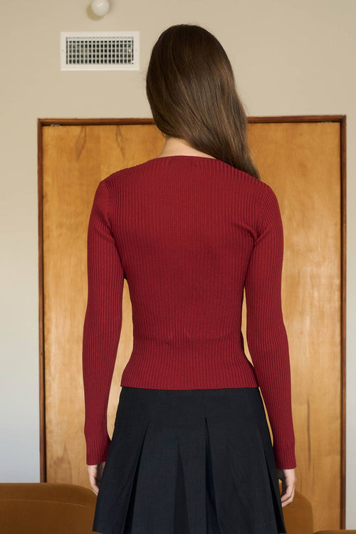 Carissa Zipper Sweater