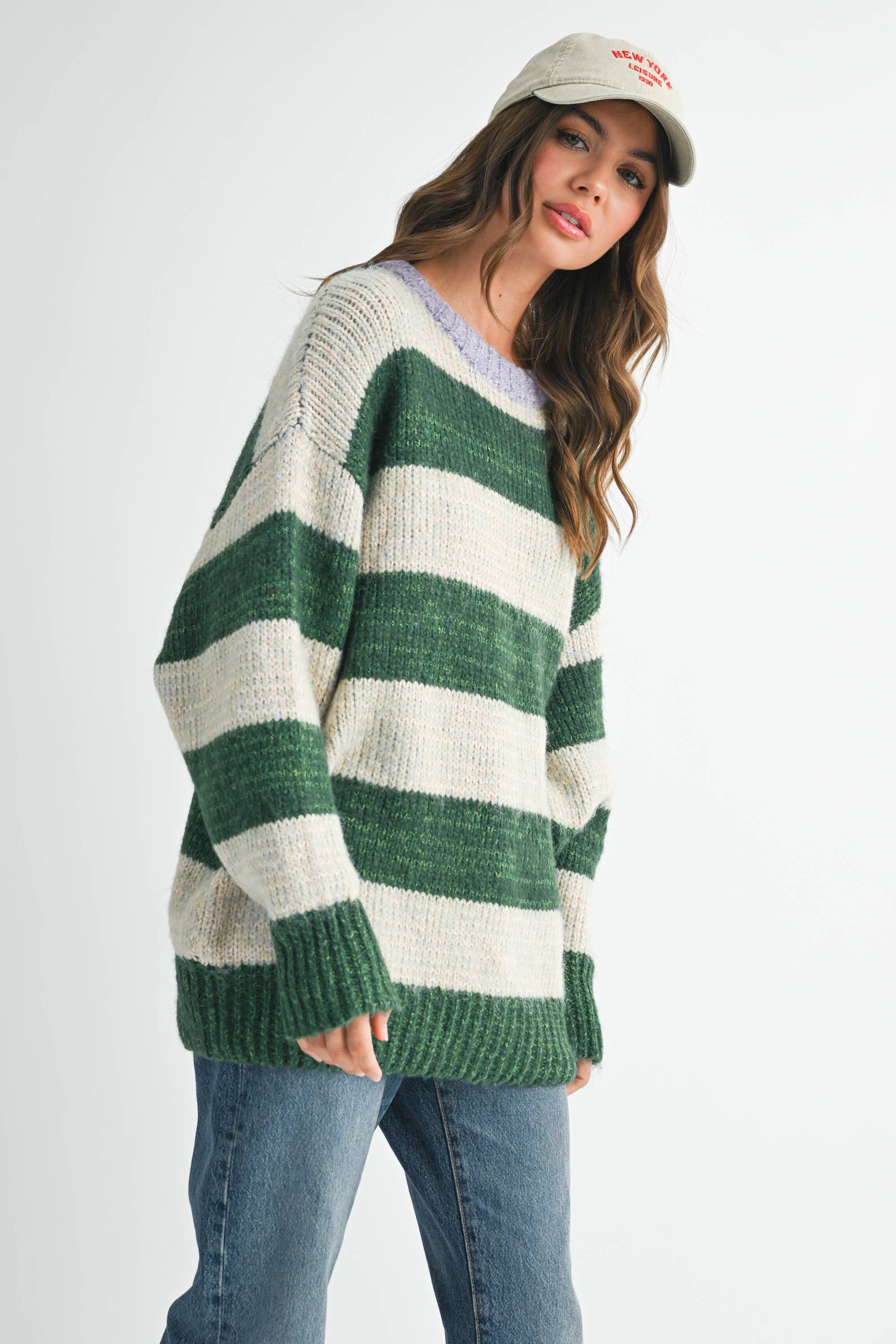 Leo Stripe Sweater