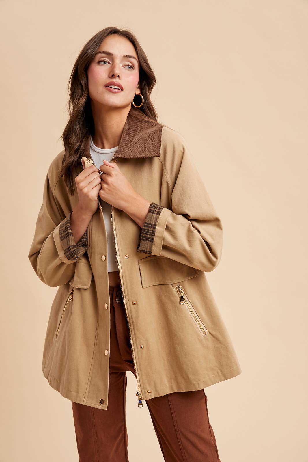 Demi Cotton Barn Jacket