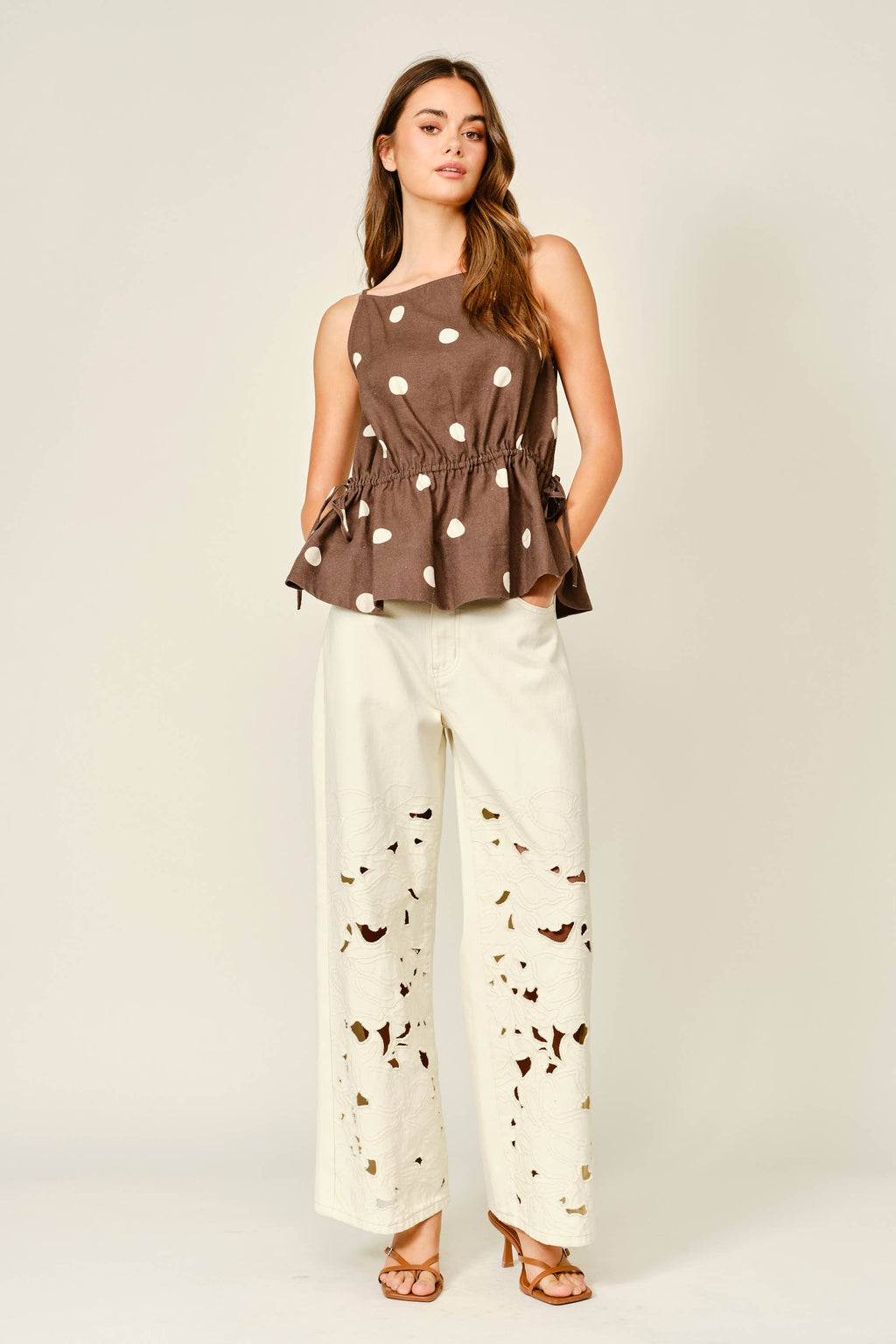 Sutton Cinch Waist Top