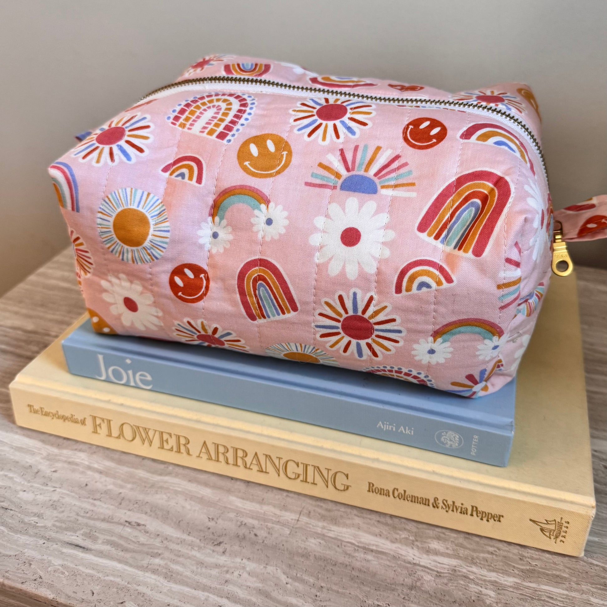 Sun Beam Quilted Pouch
