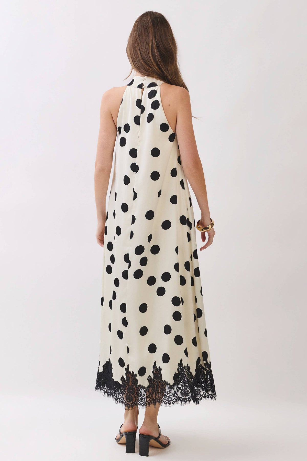 Gia Polka Dot Maxi Dress