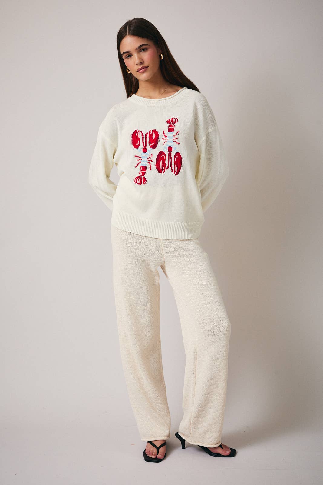 Lobster Roll Neck Sweater