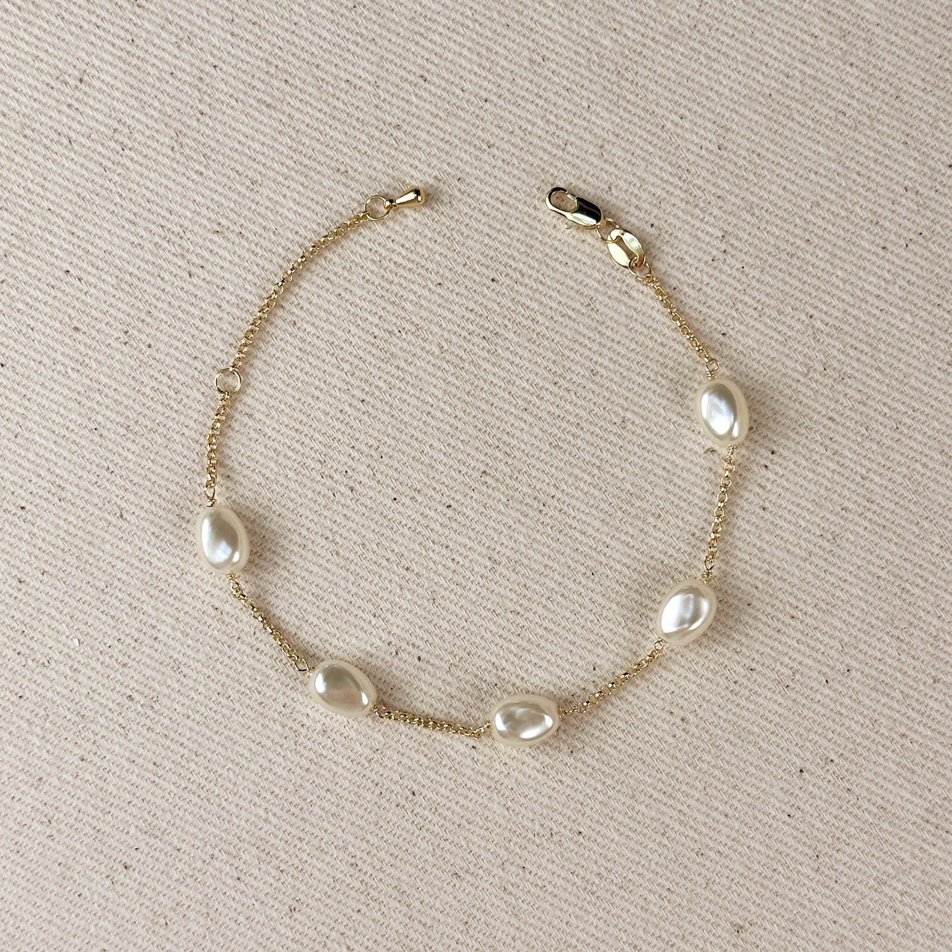 Margot Baroque Pearl Bracelet