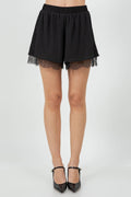 Farrah Lace Trim Shorts