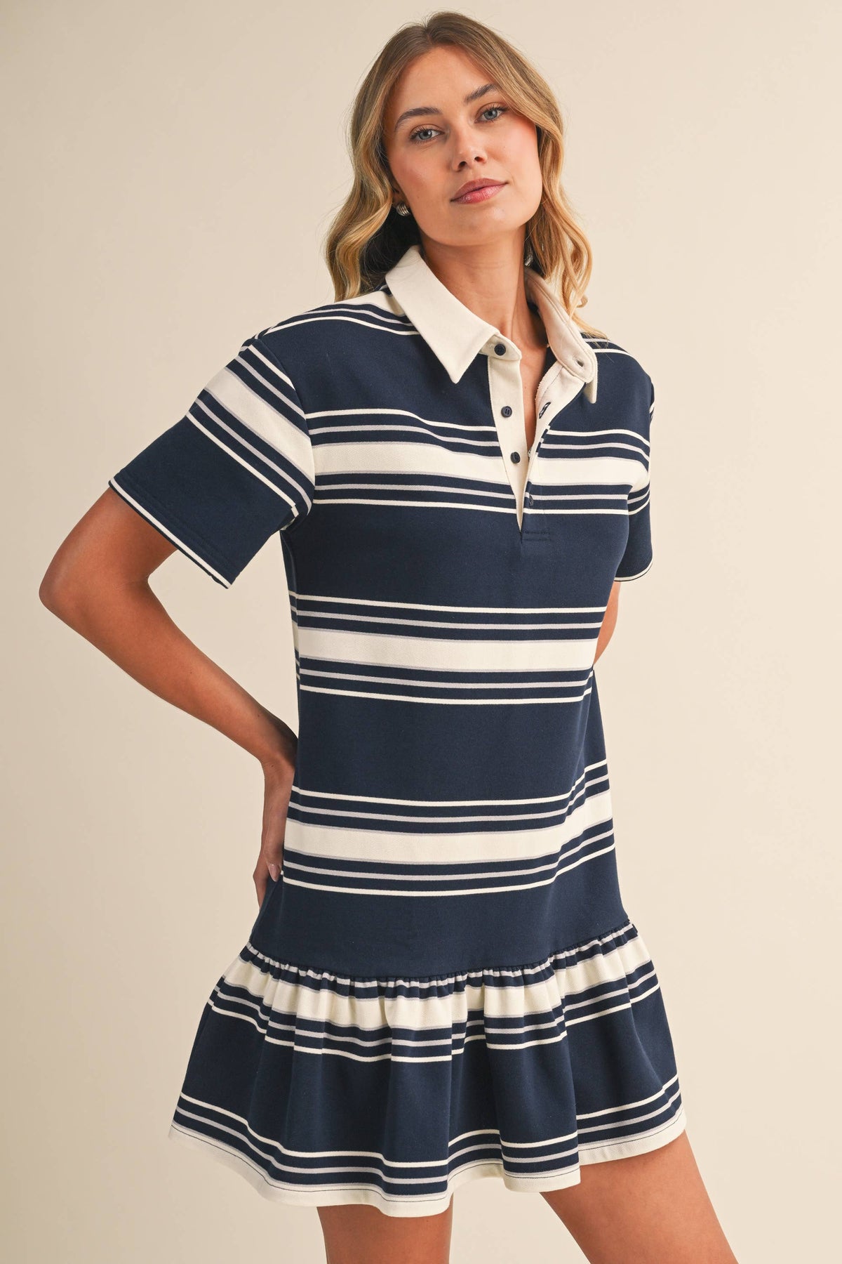 Reese Rugby Mini Dress