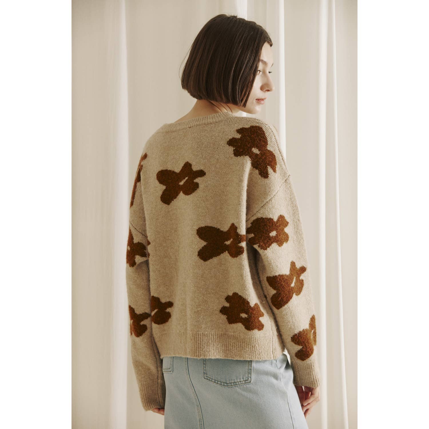 Groove Floral Sweater