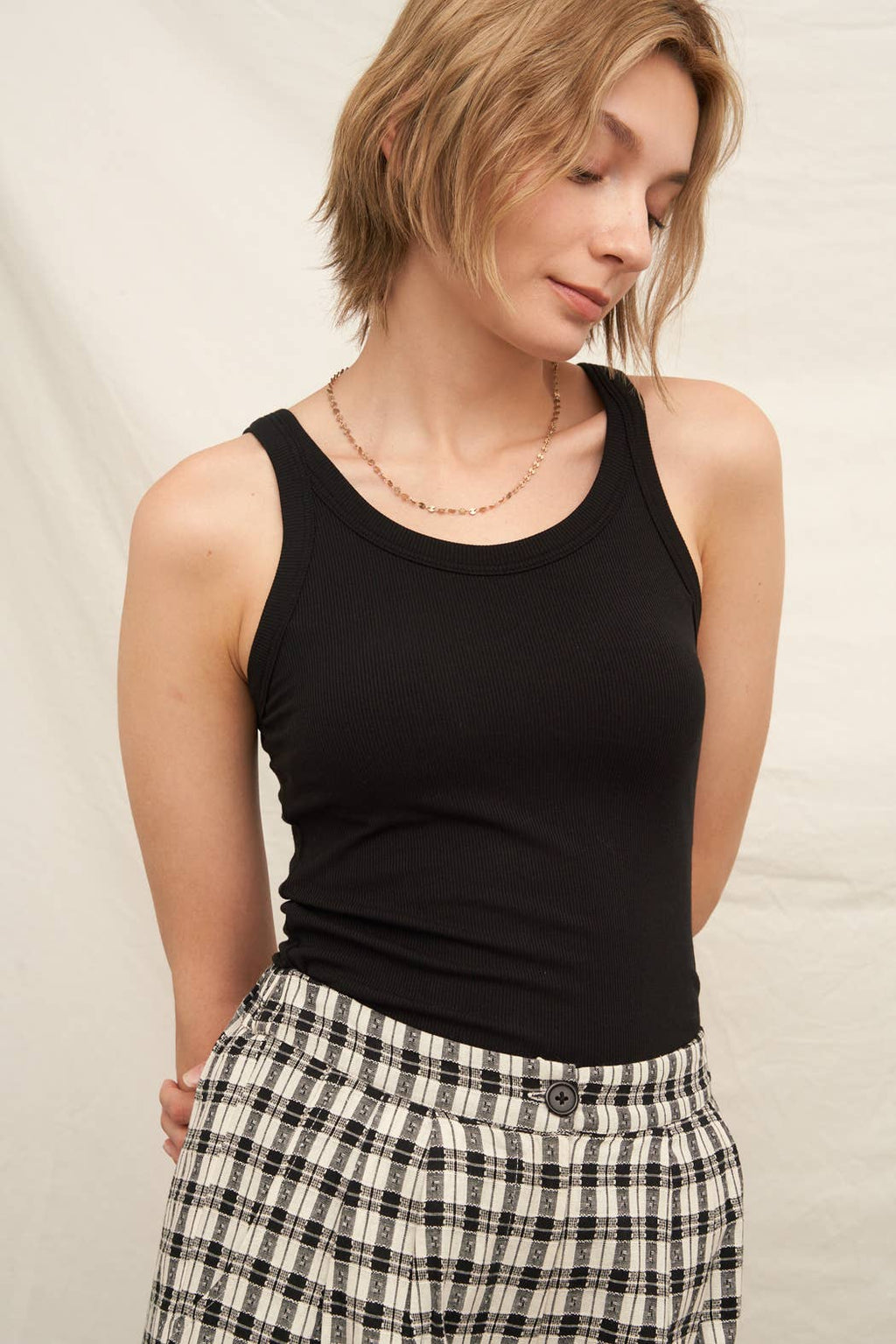 Back to Basics Tank with Built-In Bra