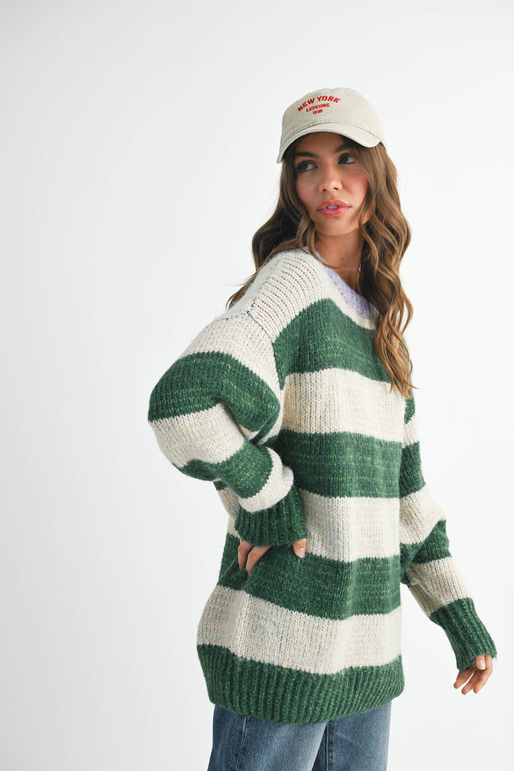 Leo Stripe Sweater
