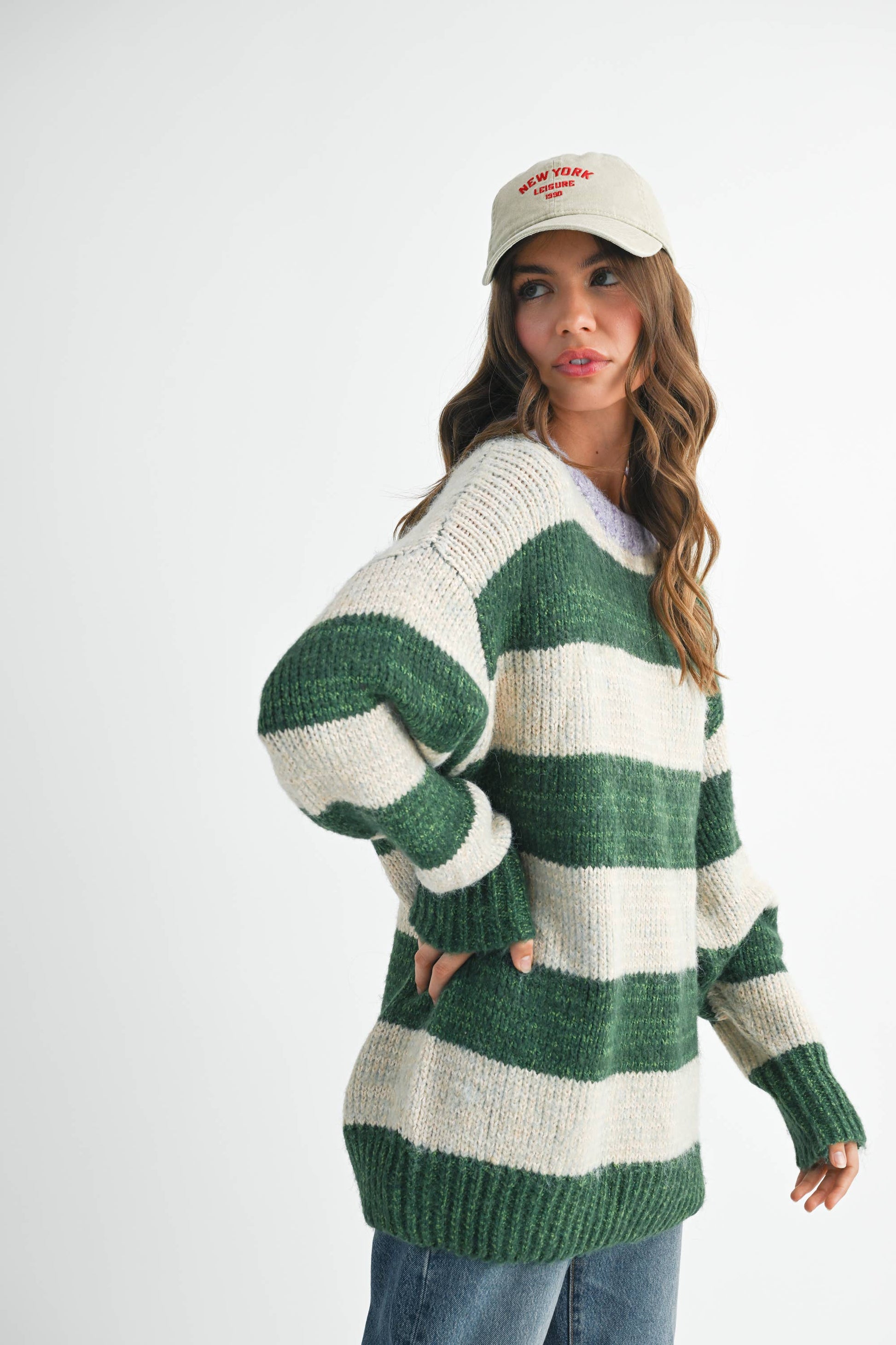 Leo Stripe Sweater