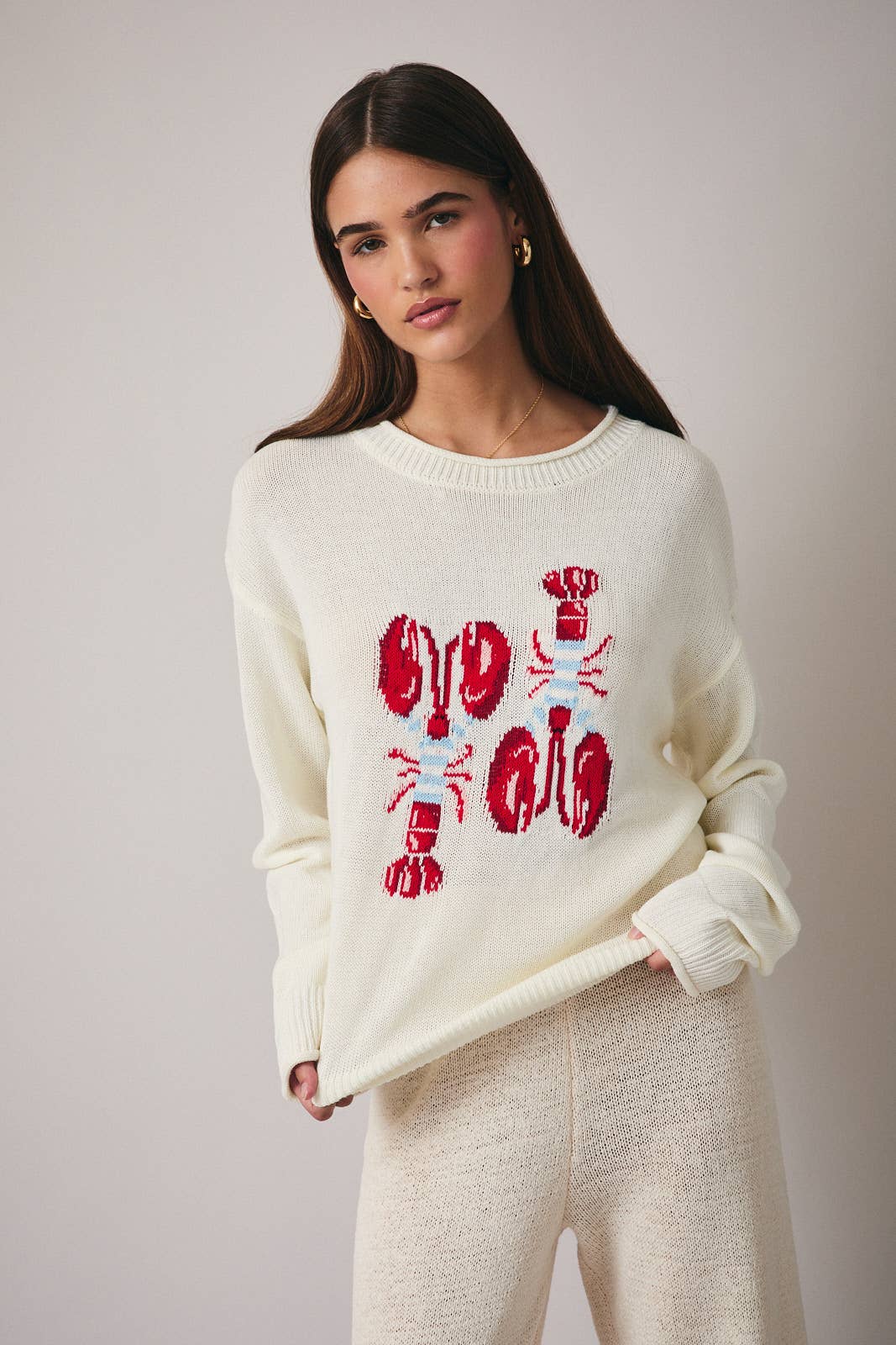 Lobster Roll Neck Sweater