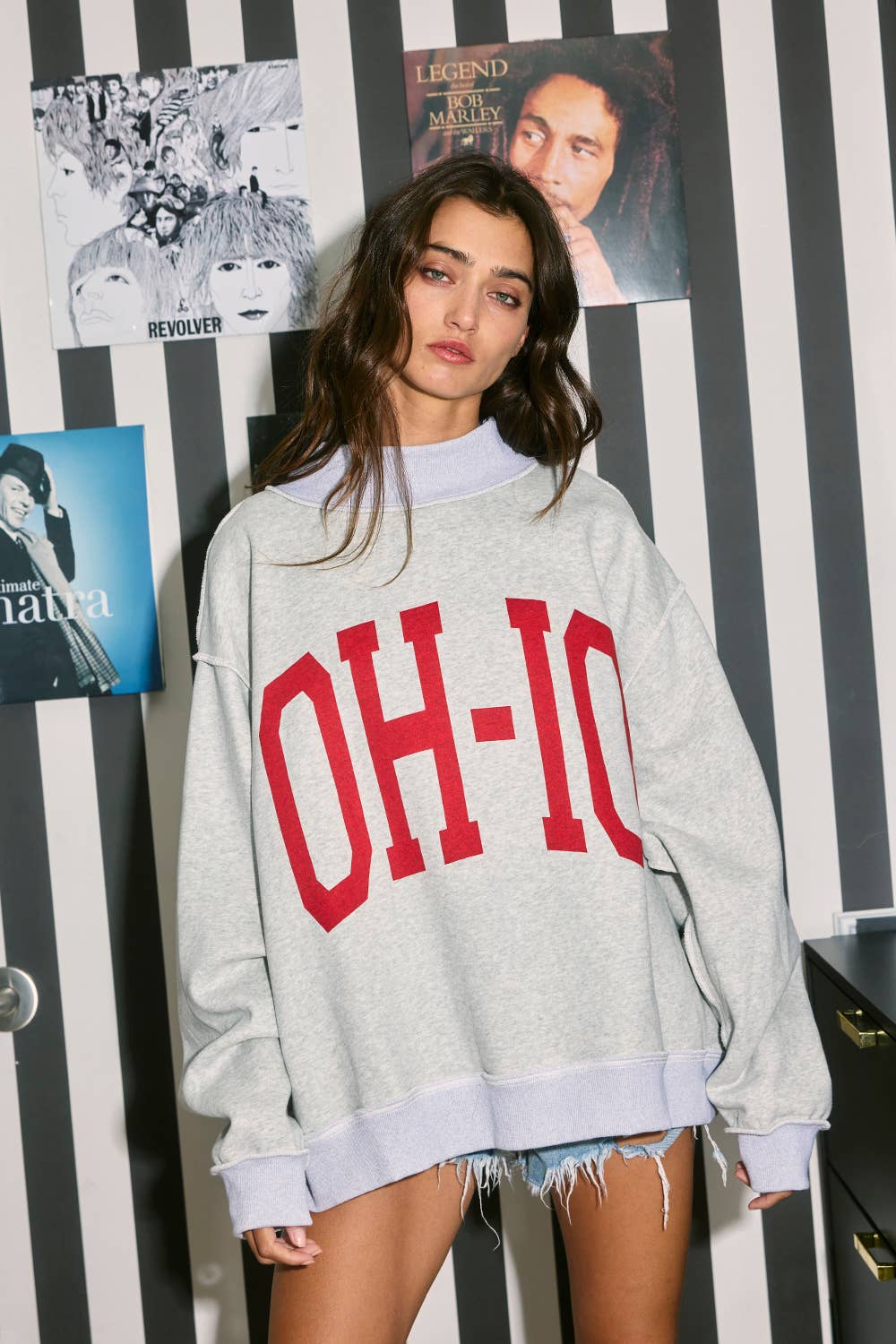 OH-IO Mockneck Sweatshirt