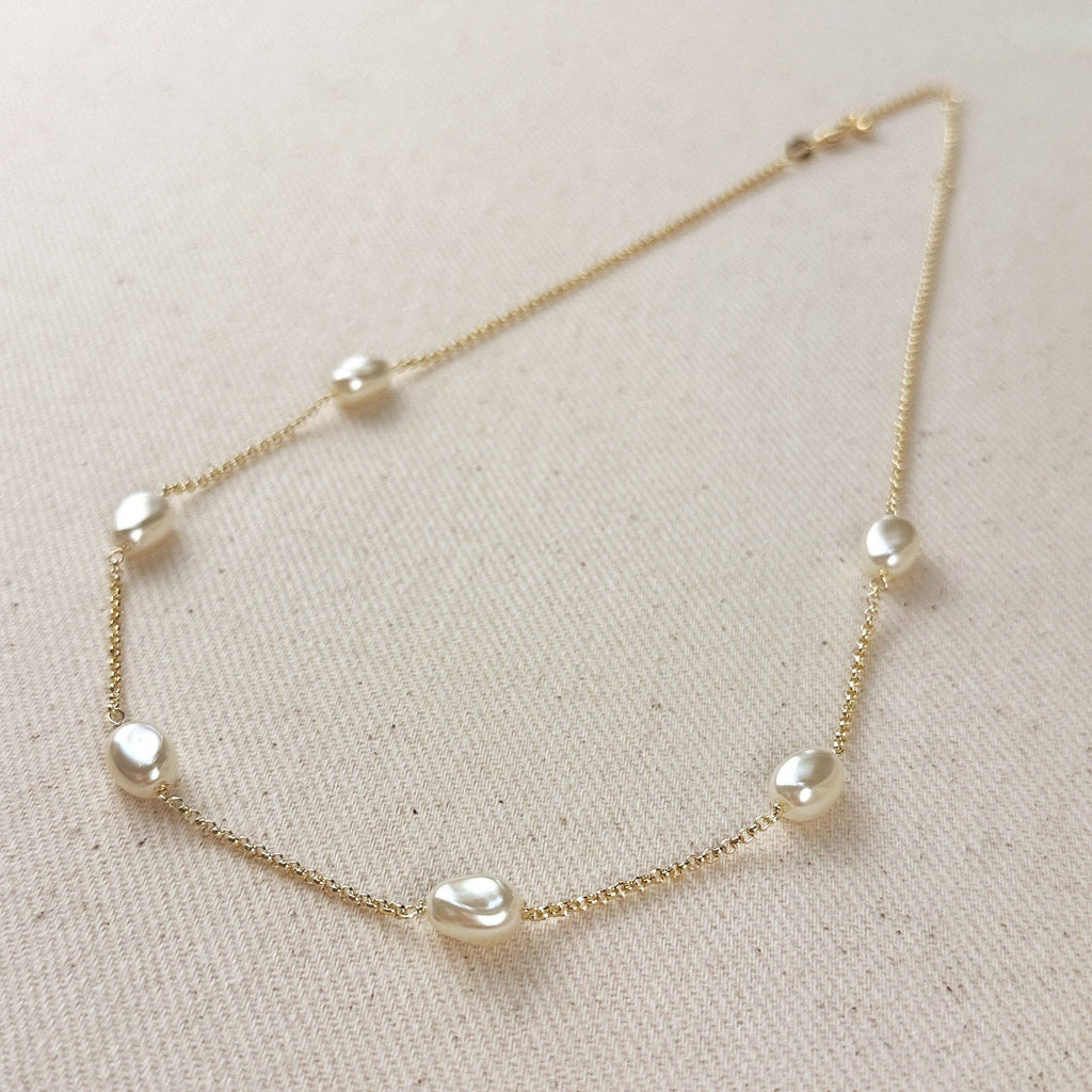 Margot Baroque Pearl Necklace