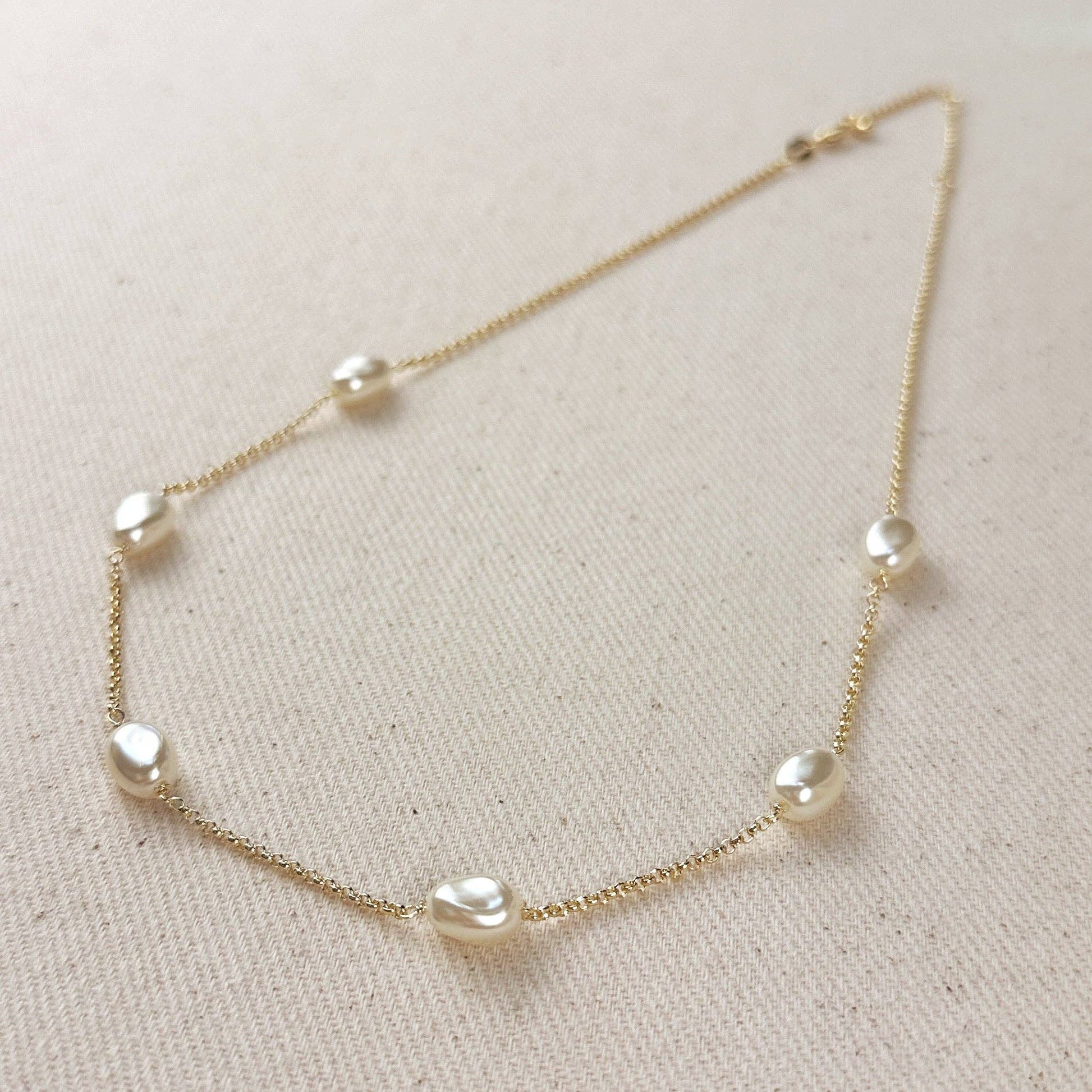 Margot Baroque Pearl Necklace