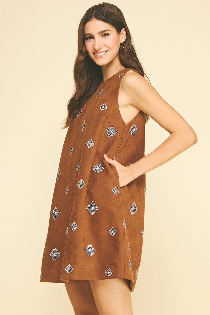 Laredo Suede Mini Dress