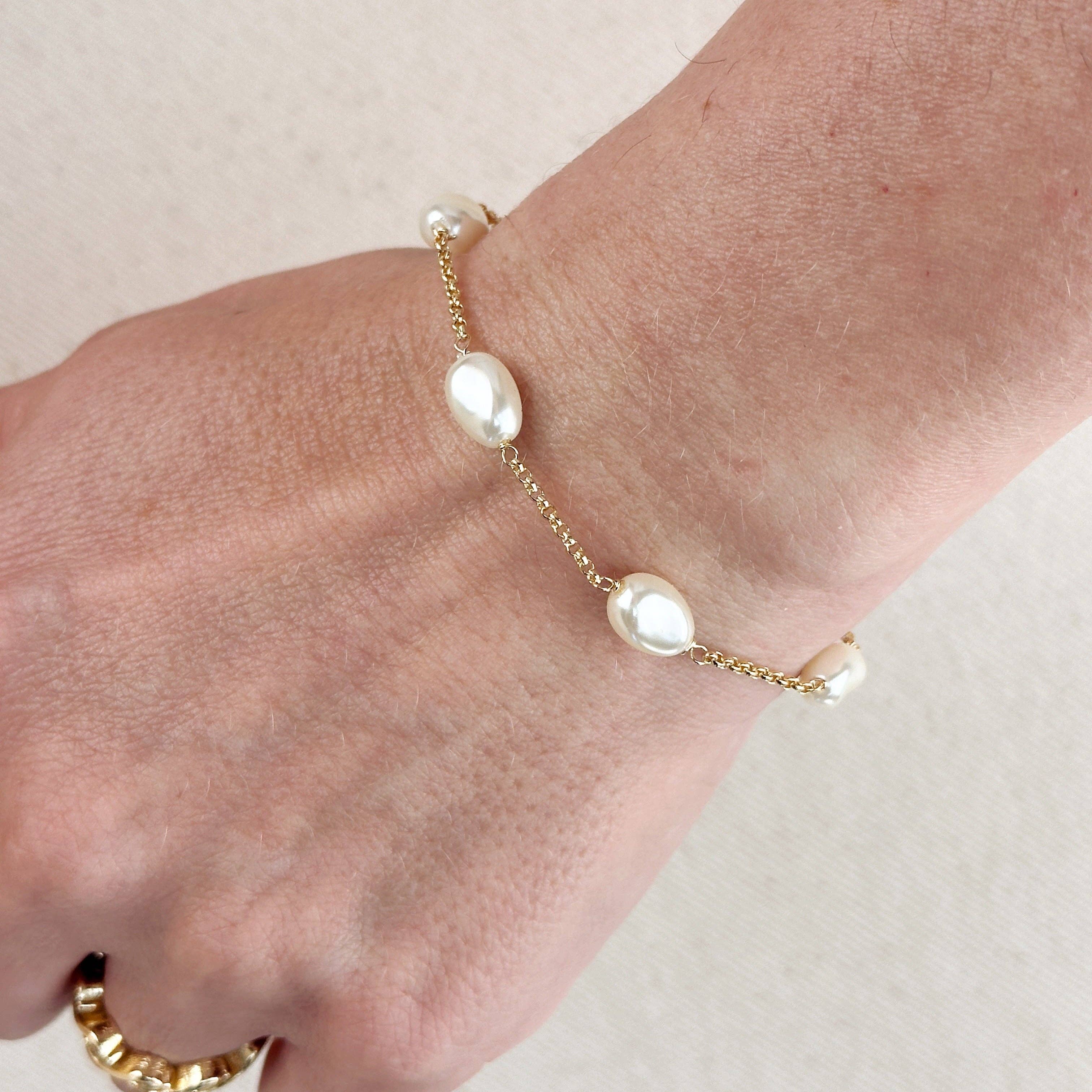Margot Baroque Pearl Bracelet