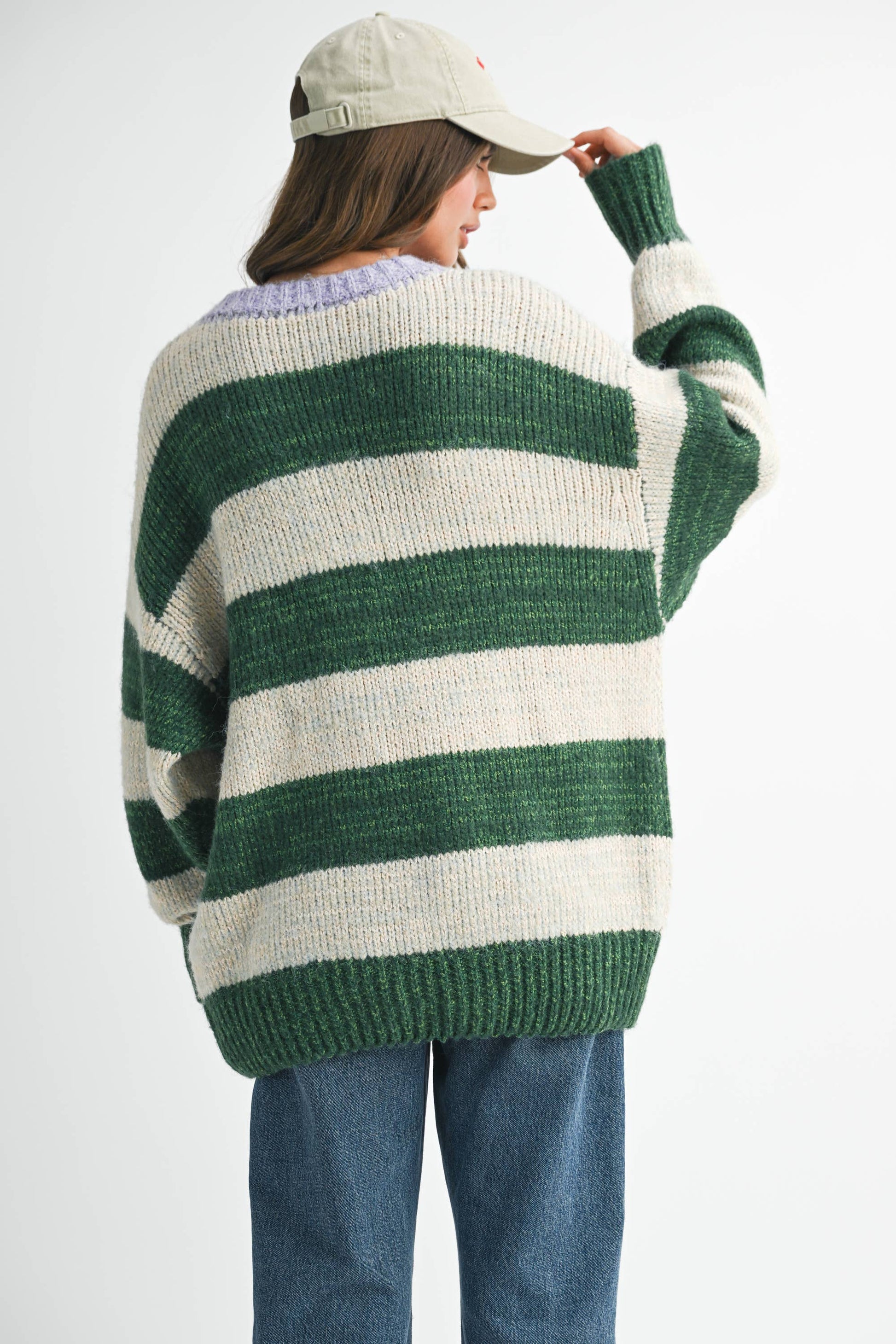Leo Stripe Sweater