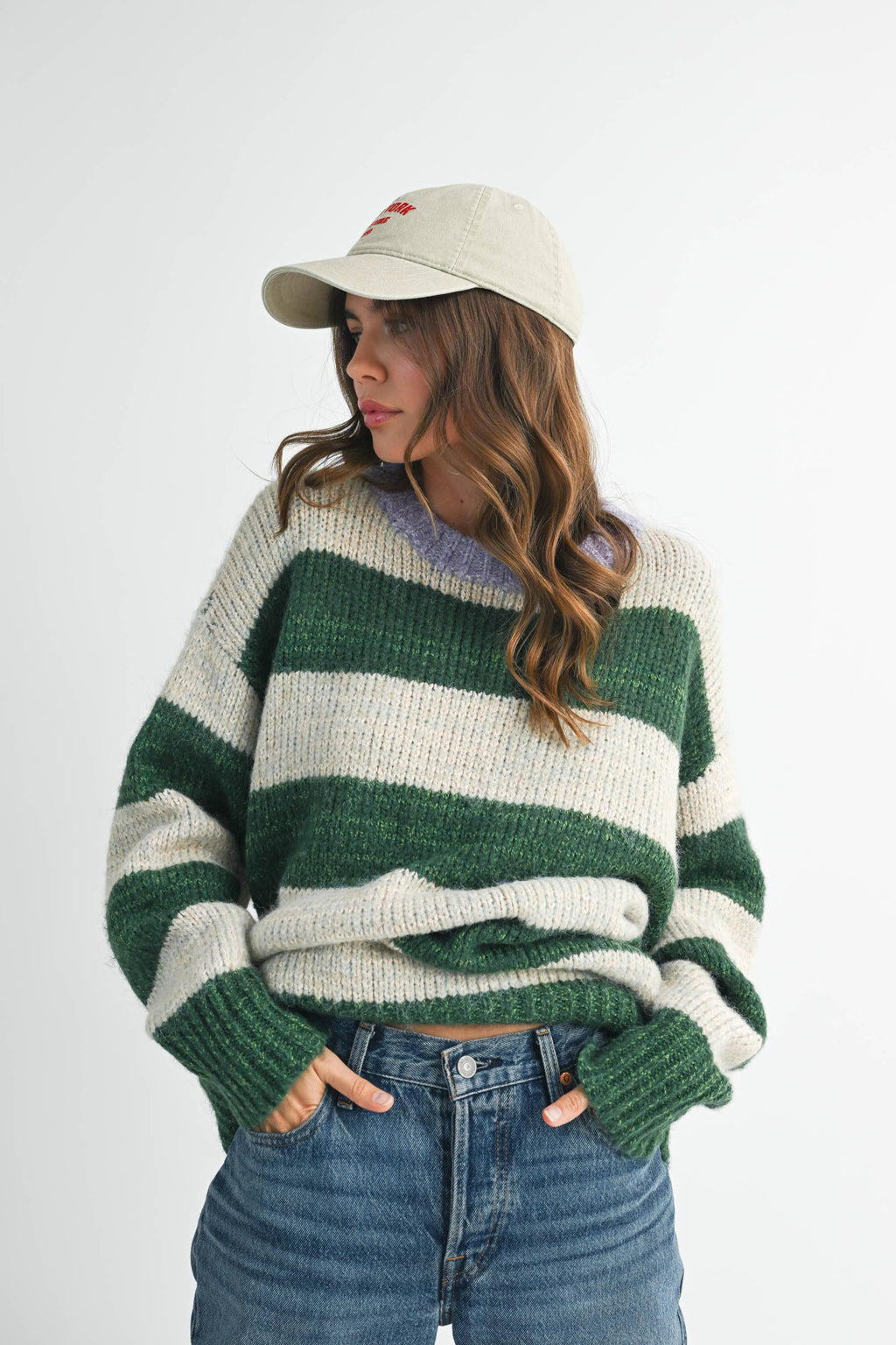 Leo Stripe Sweater