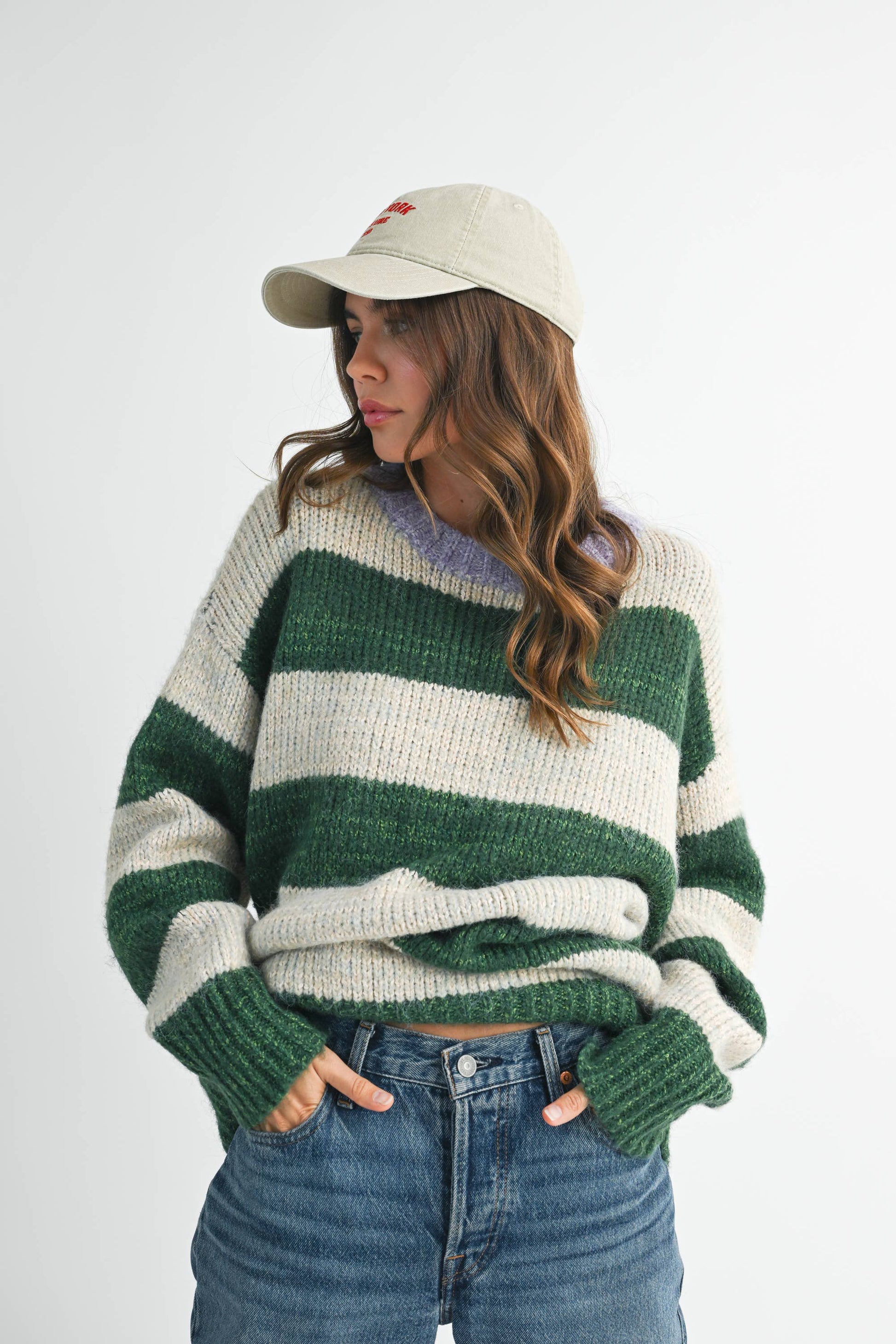 Leo Stripe Sweater