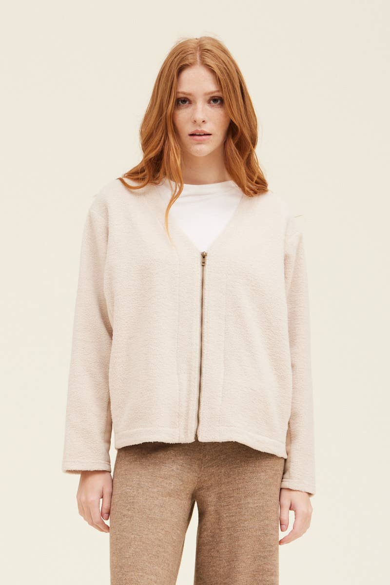 Monroe Mixed Media Jacket