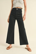 Gabby Straight Wide Leg Denim Pants