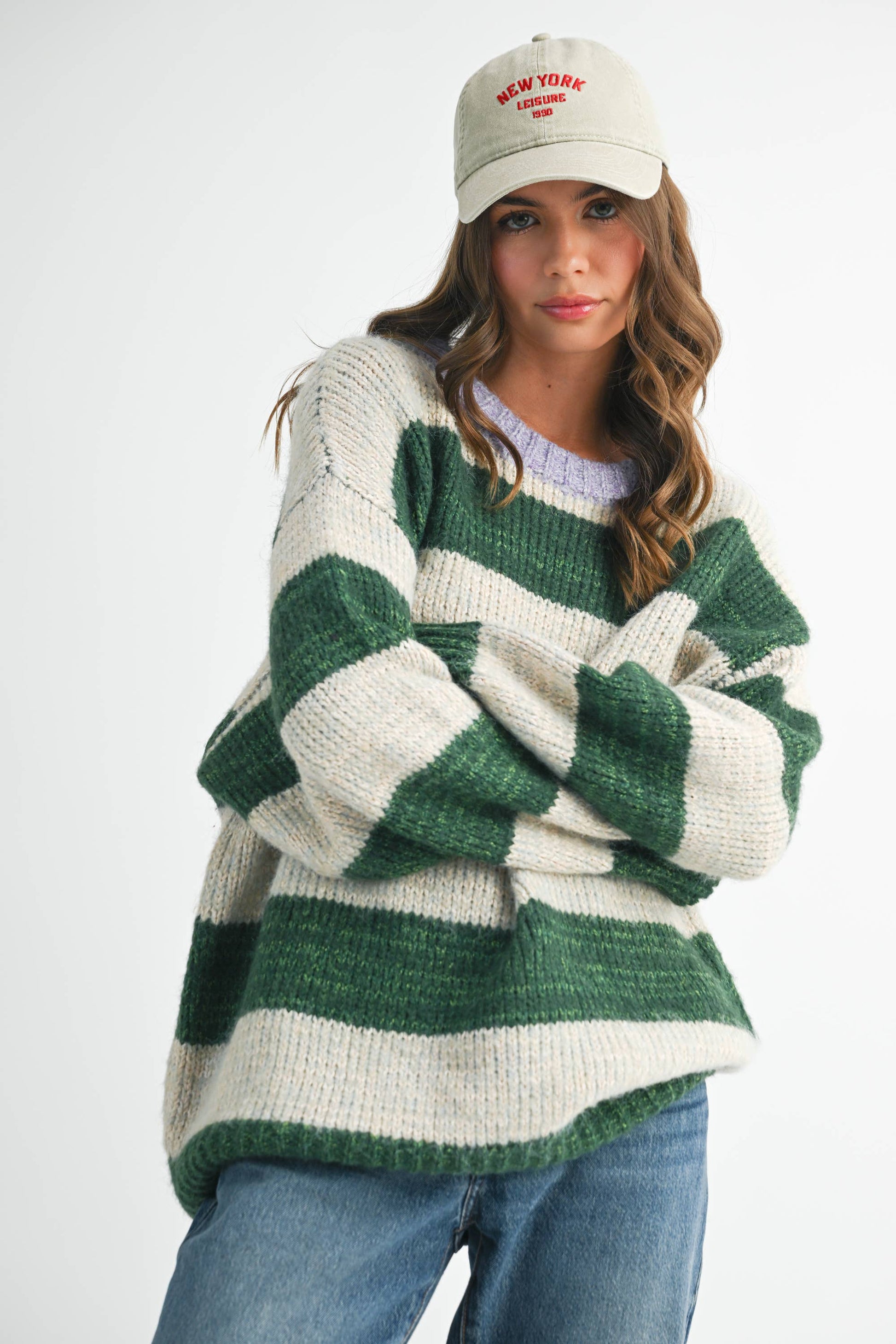 Leo Stripe Sweater
