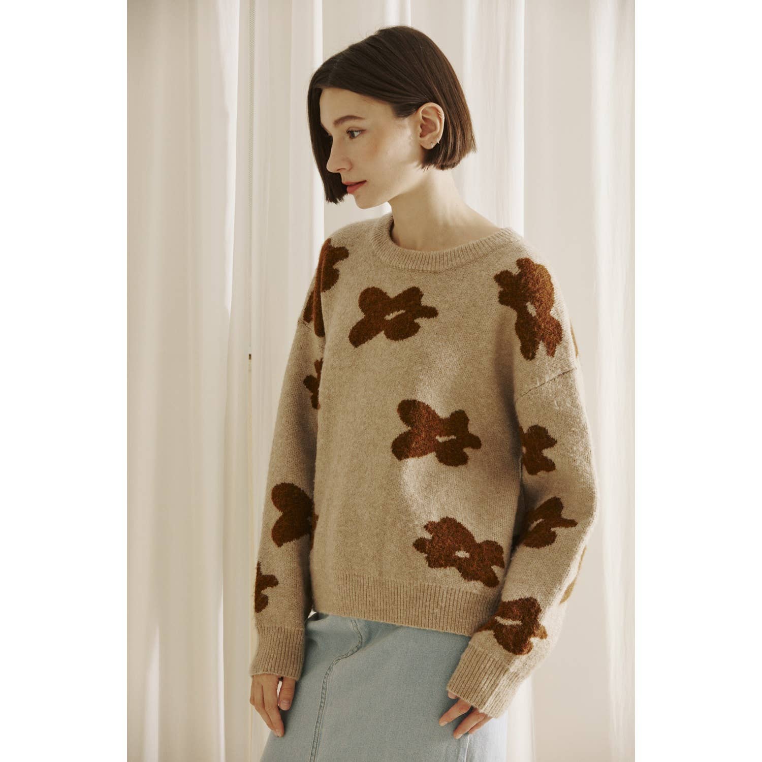 Groove Floral Sweater