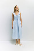 The Clare Poplin Midi Dress