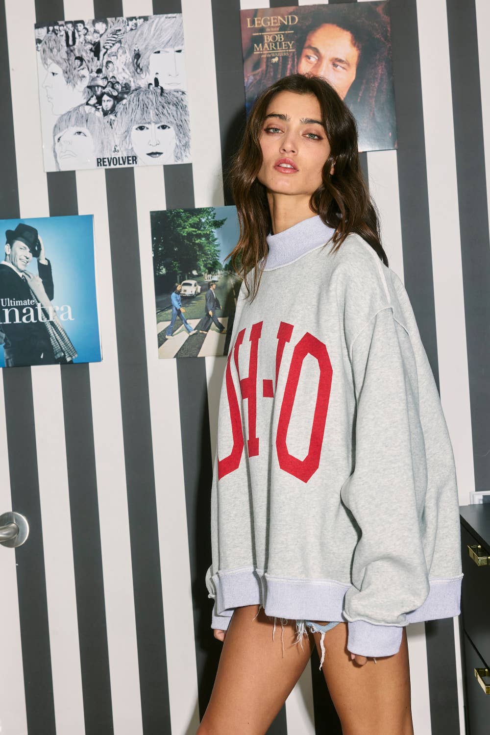 OH-IO Mockneck Sweatshirt