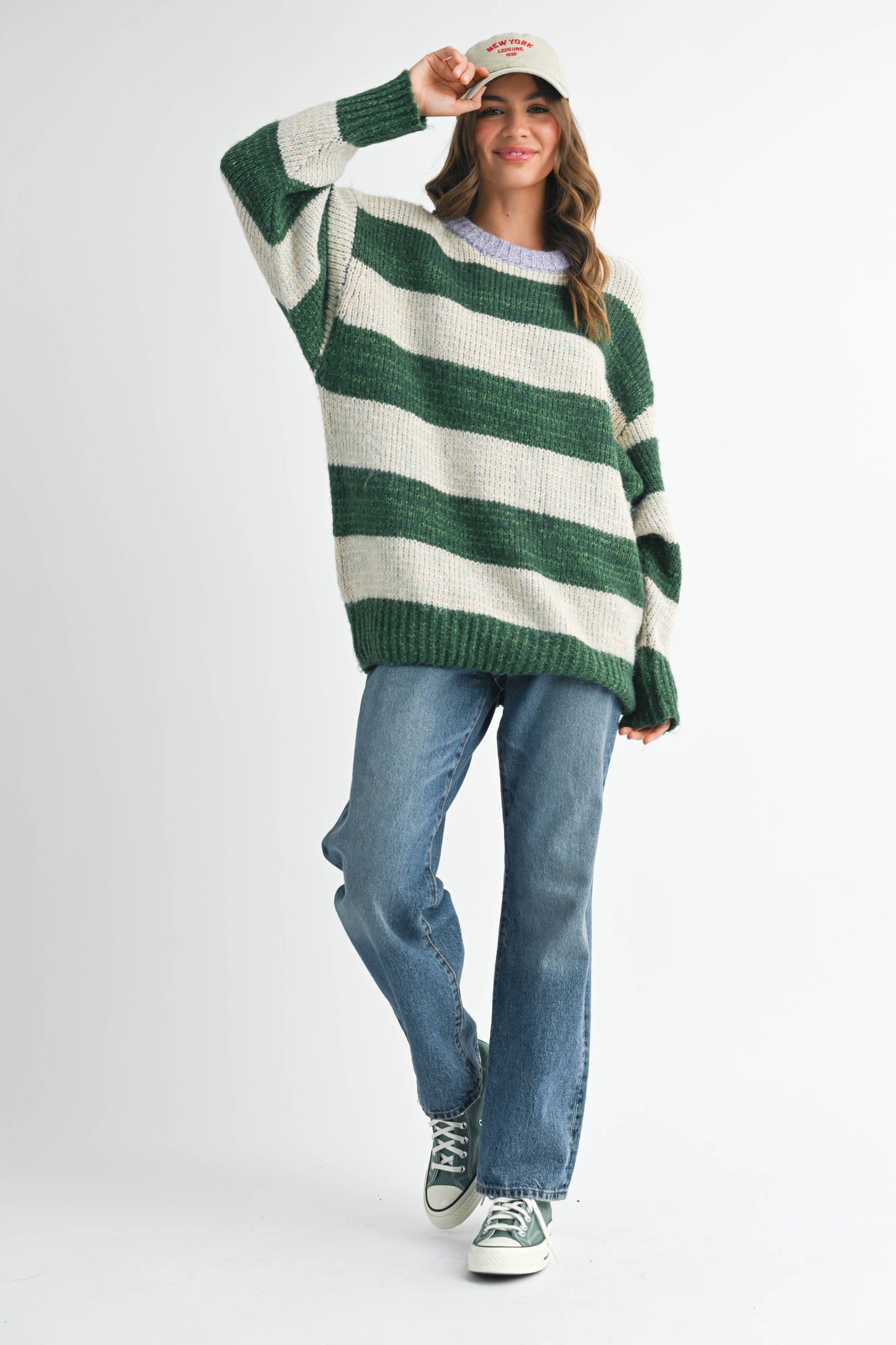 Leo Stripe Sweater