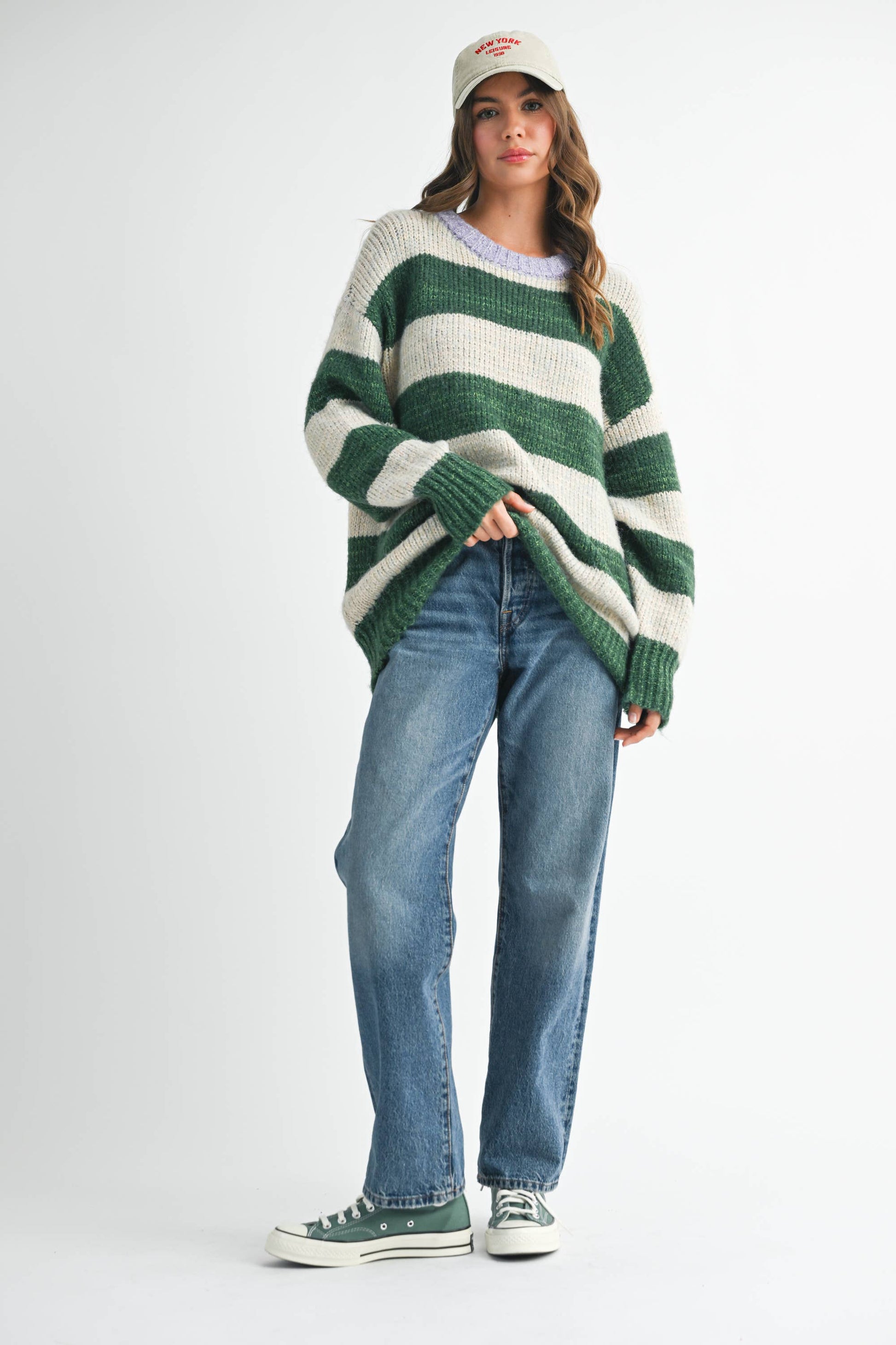 Leo Stripe Sweater