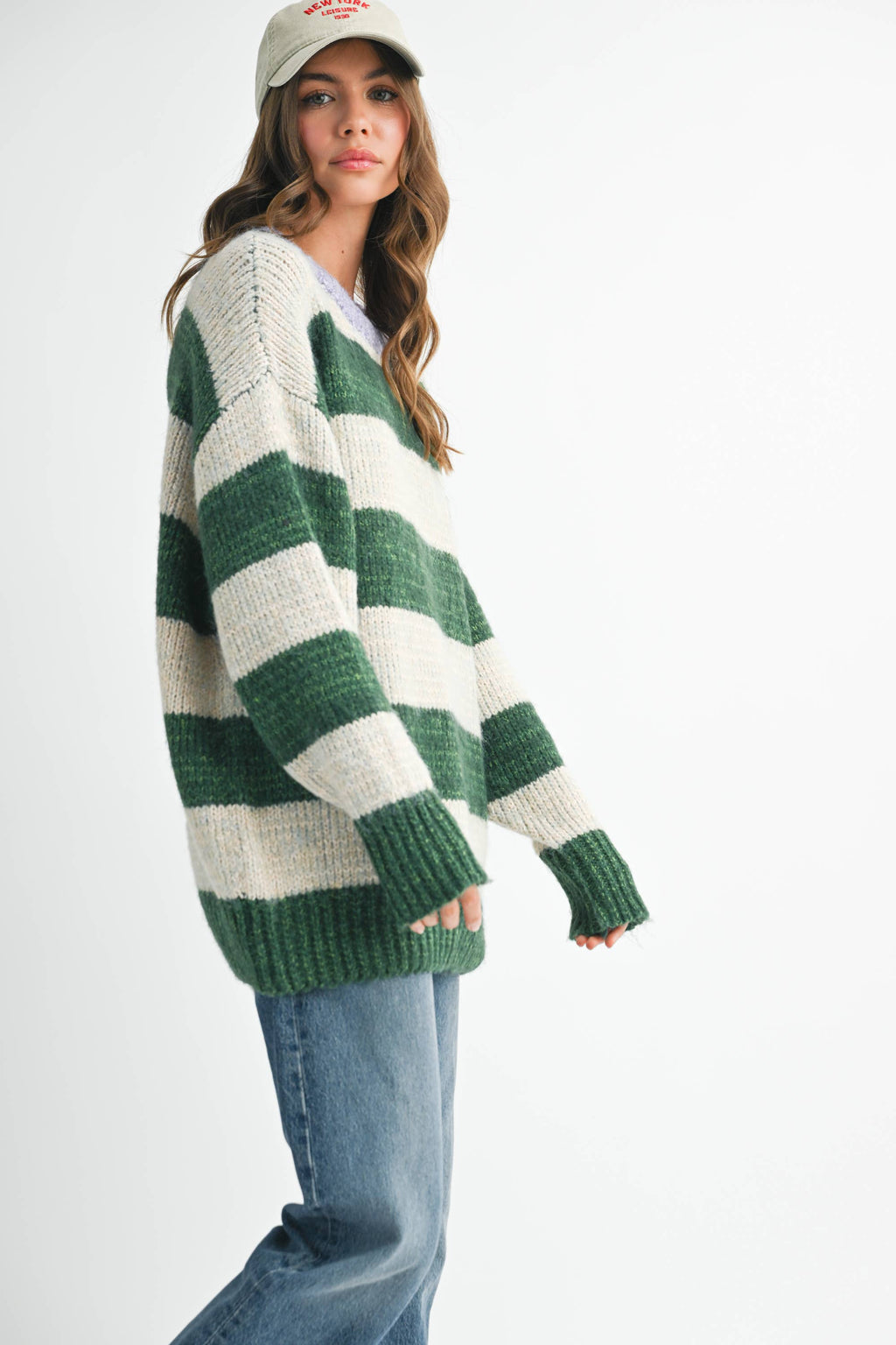 Leo Stripe Sweater
