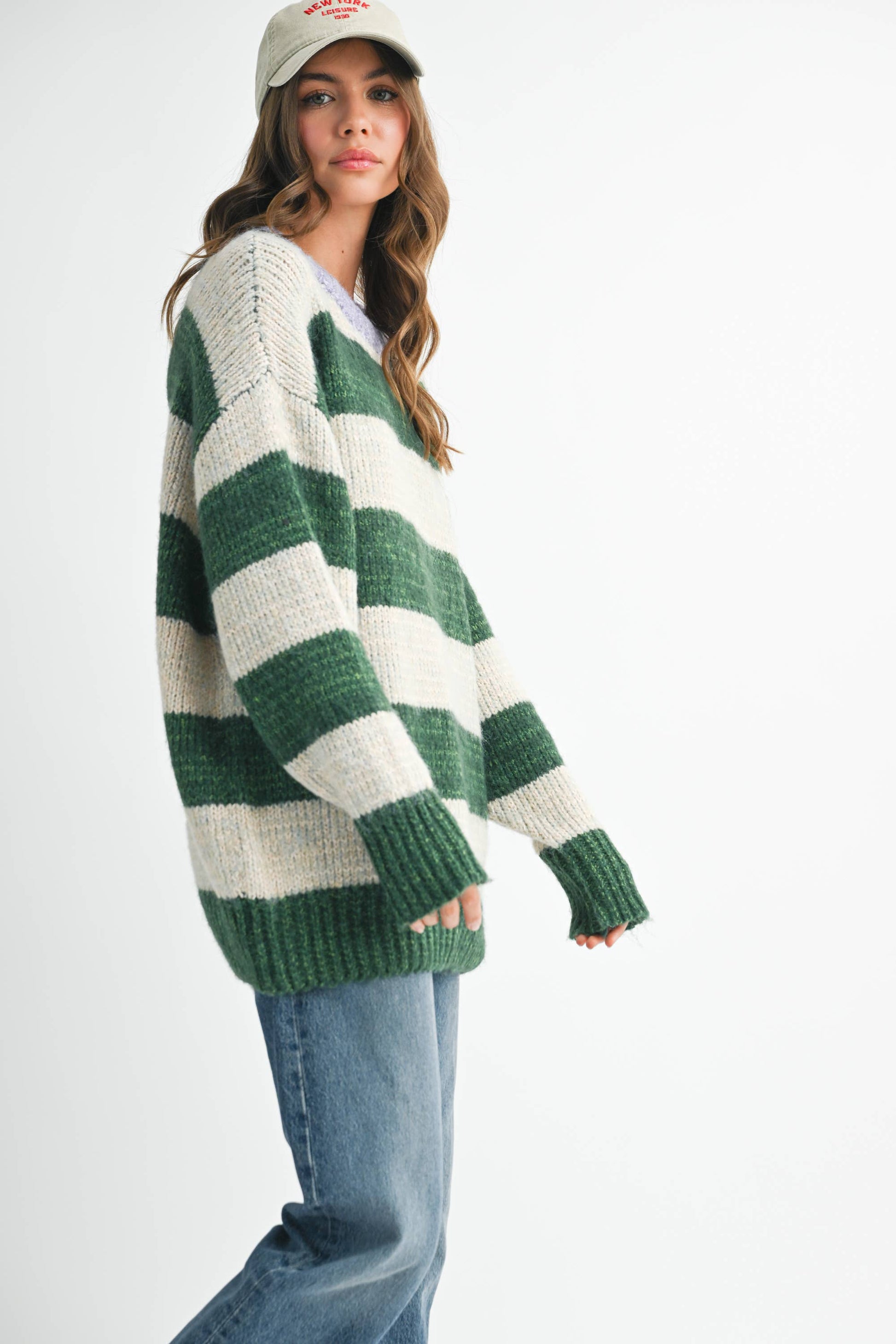 Leo Stripe Sweater
