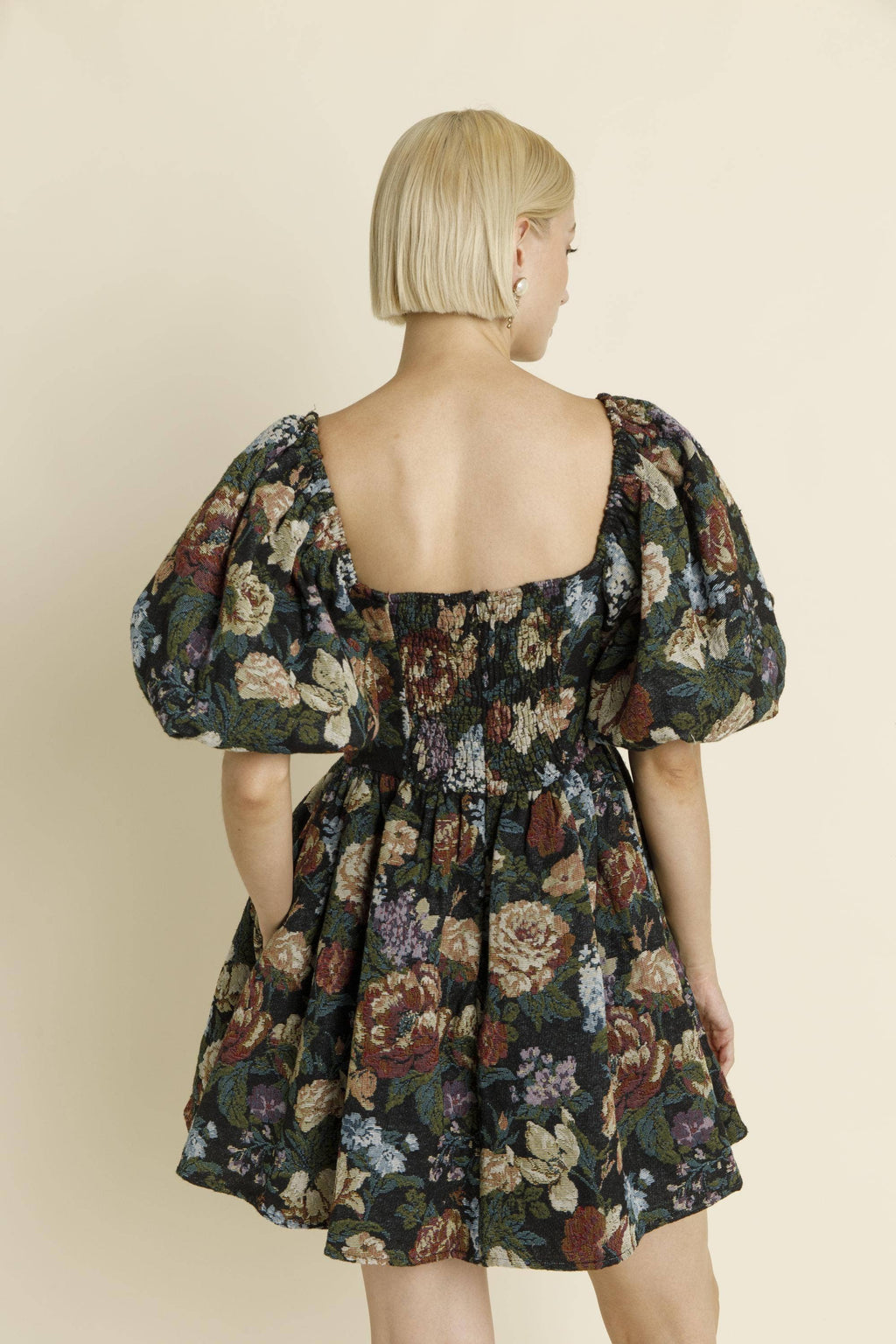 Stella Brocade Corset Dress