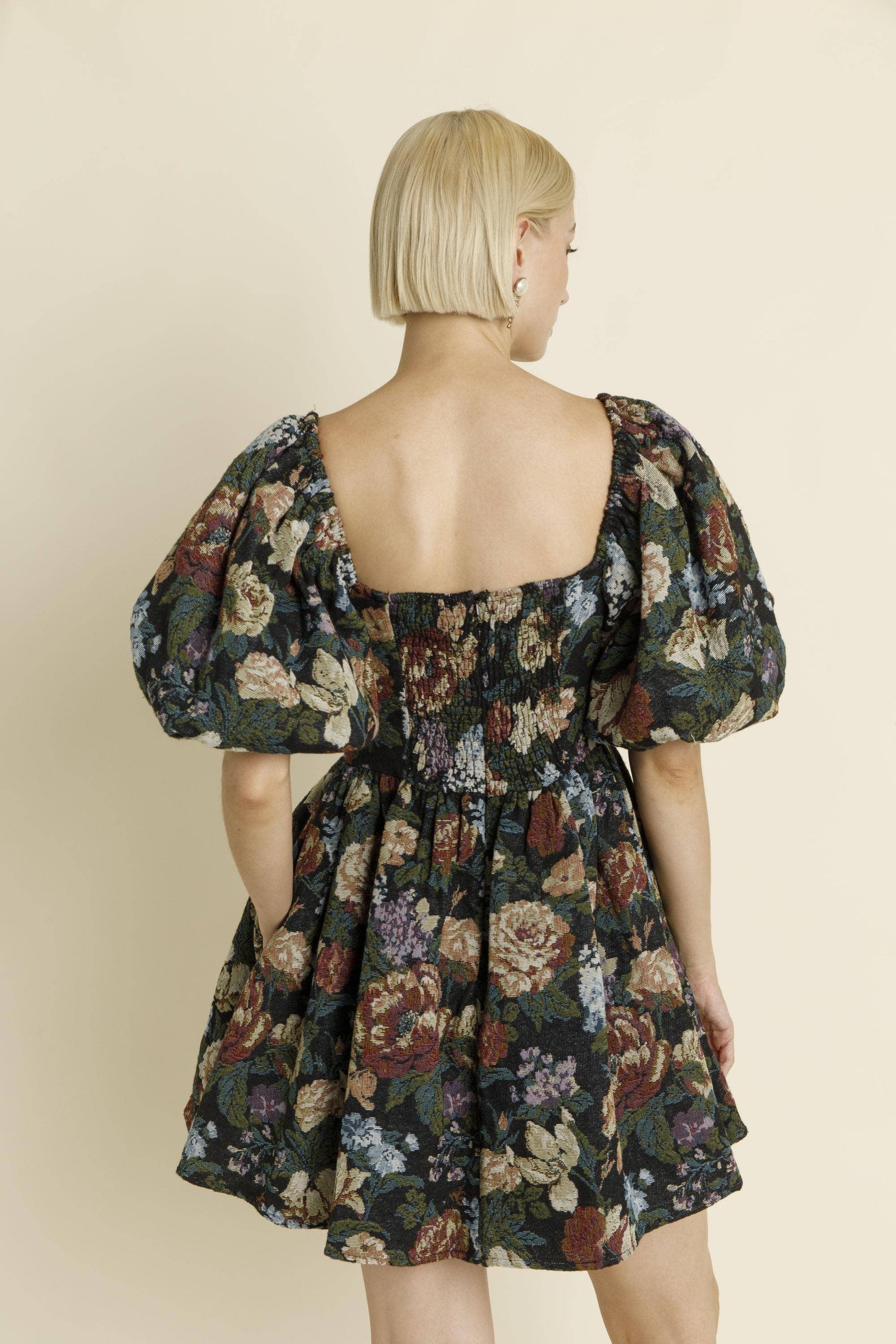 Stella Brocade Corset Dress