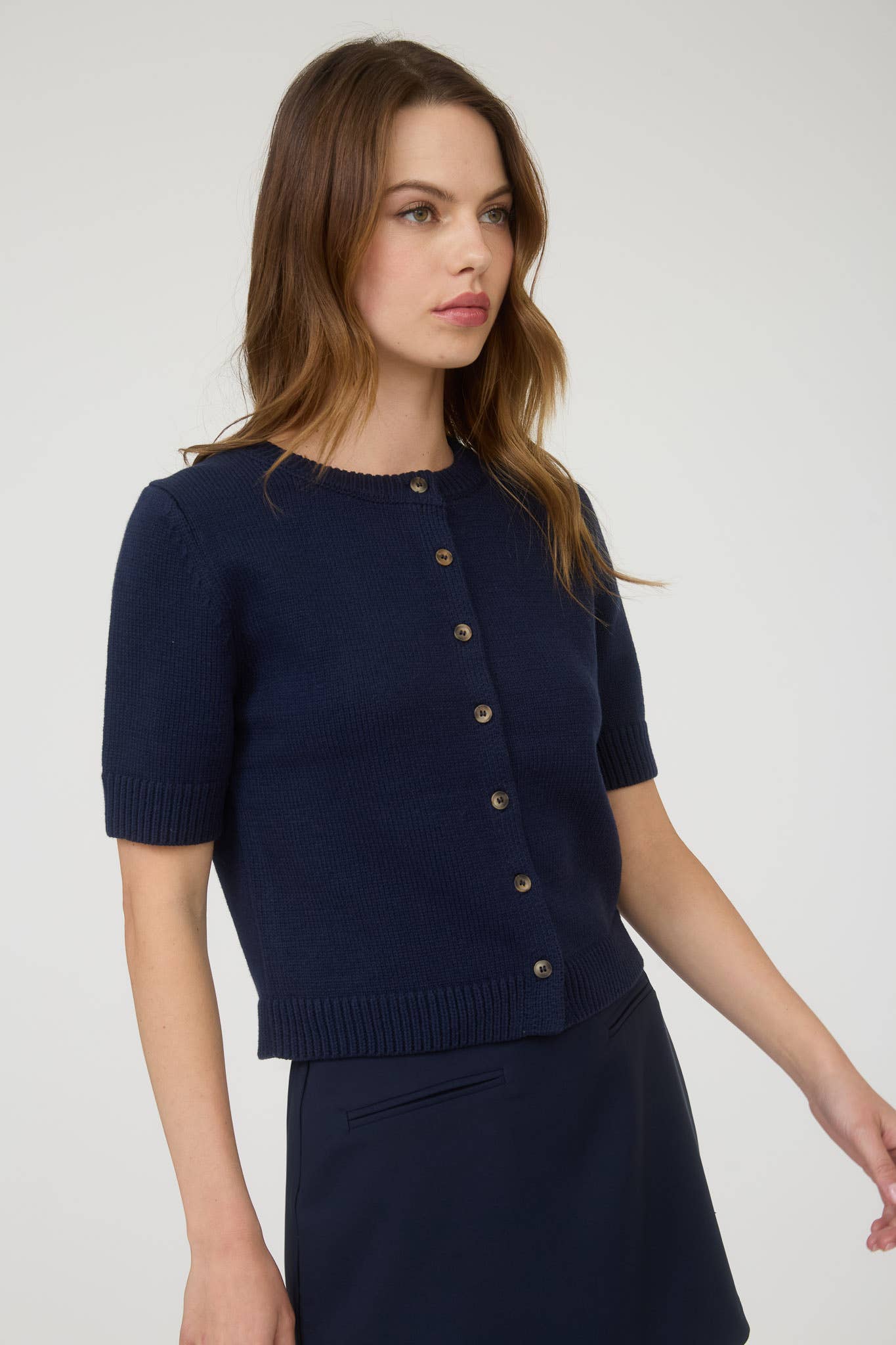 Tessa Short Sleeve Cardigan