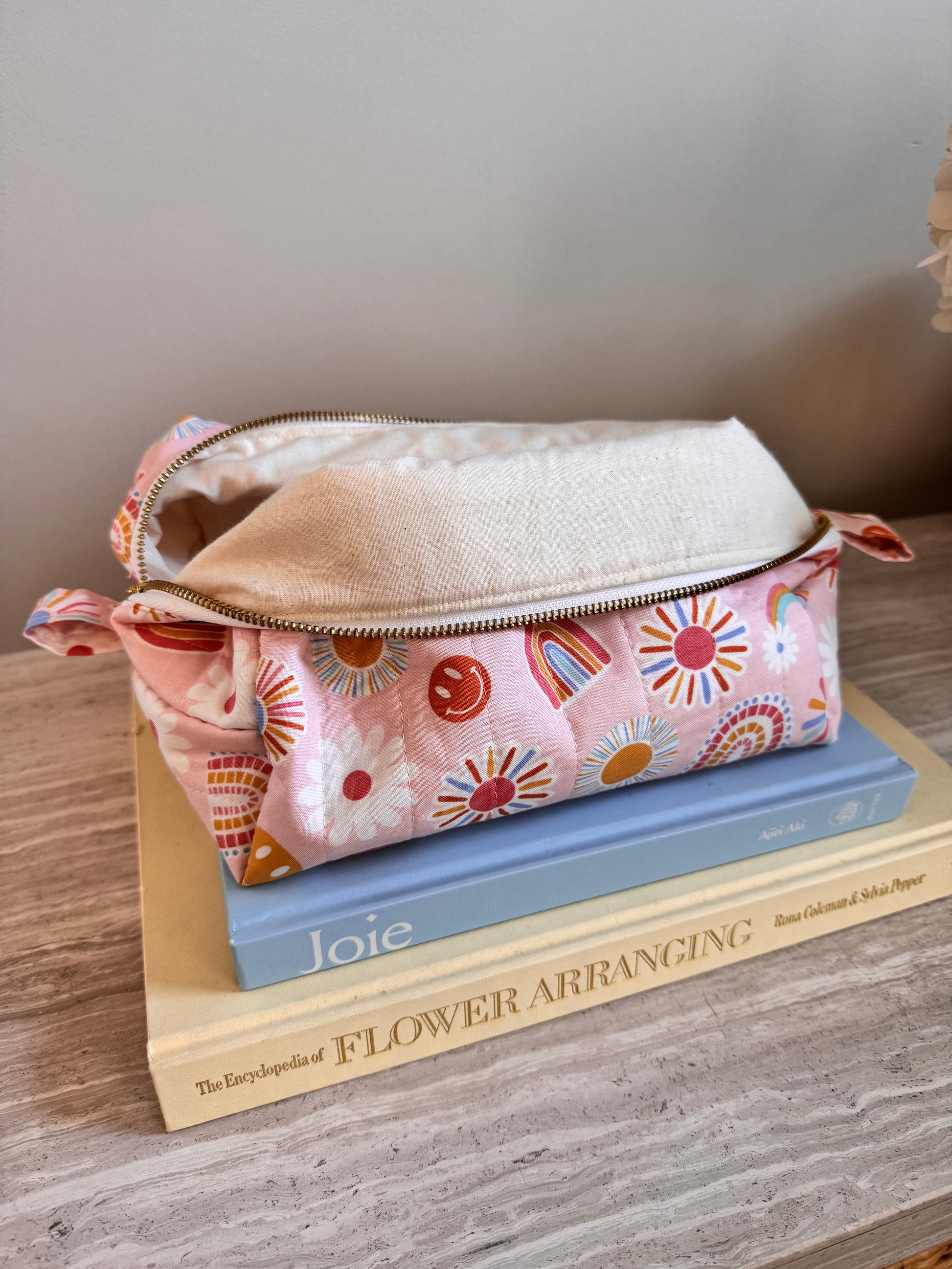 Sun Beam Quilted Pouch