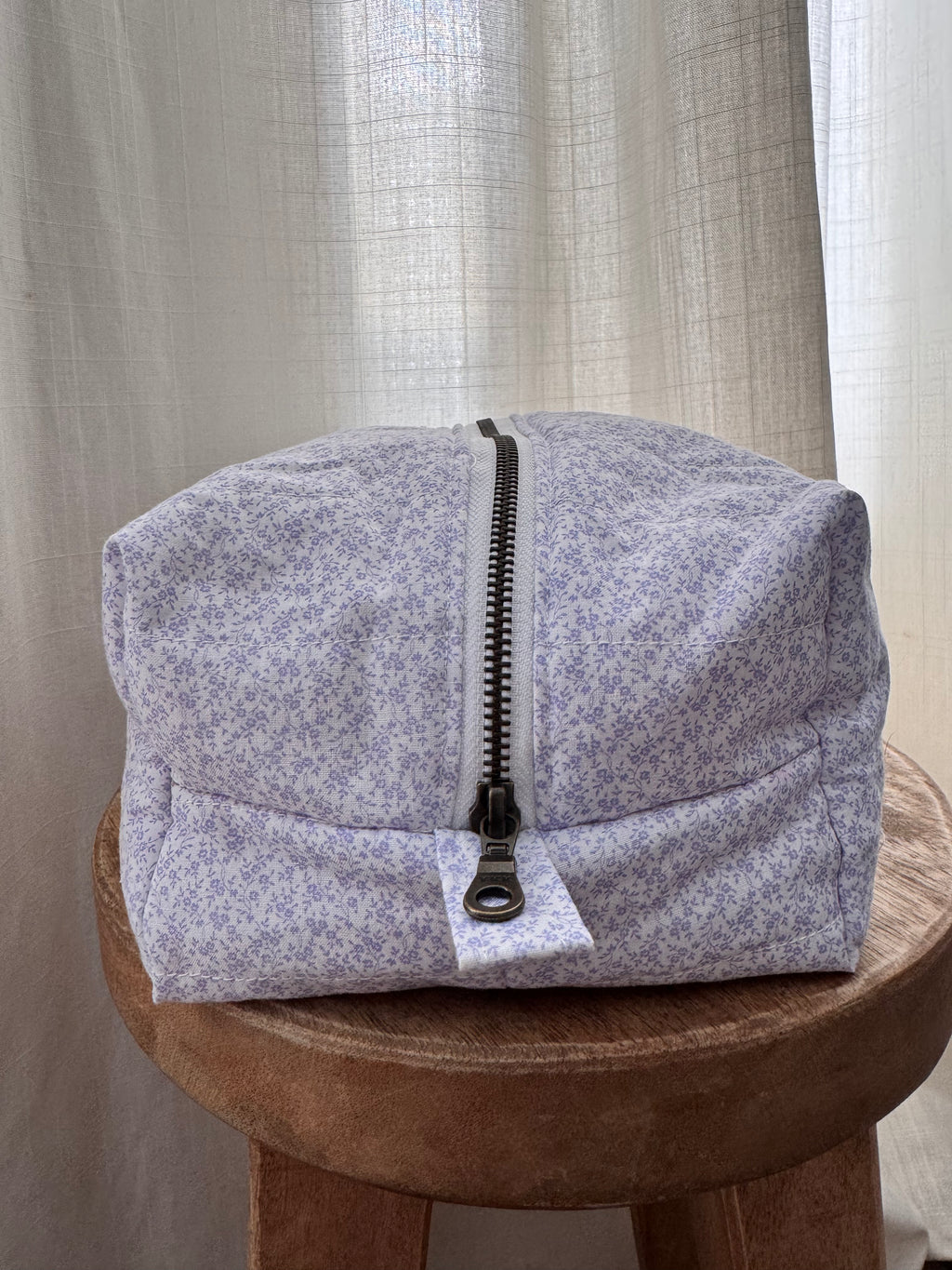 Lavender Quilted Pouch