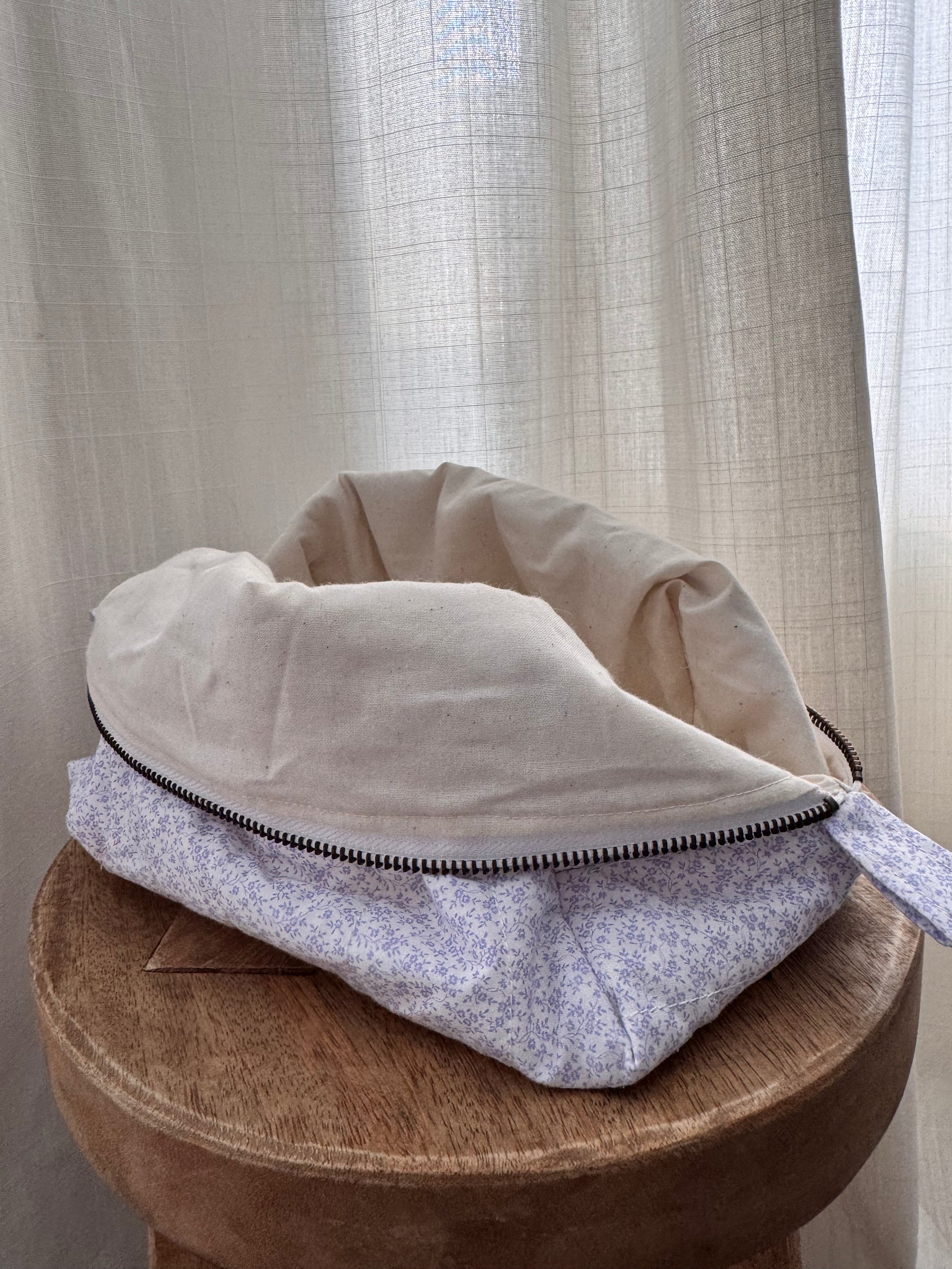 Lavender Quilted Pouch