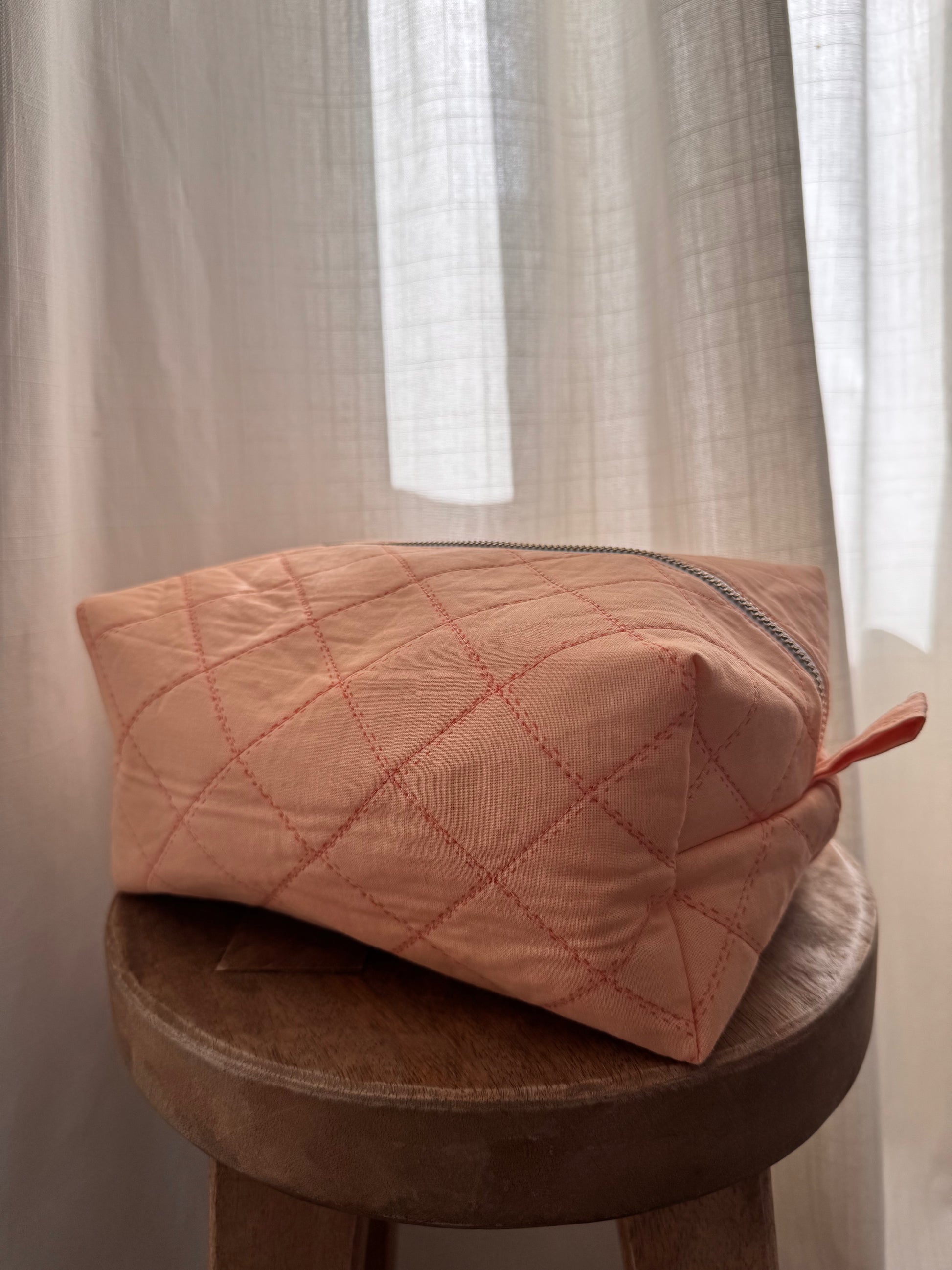 Sherbet Quilted Pouch