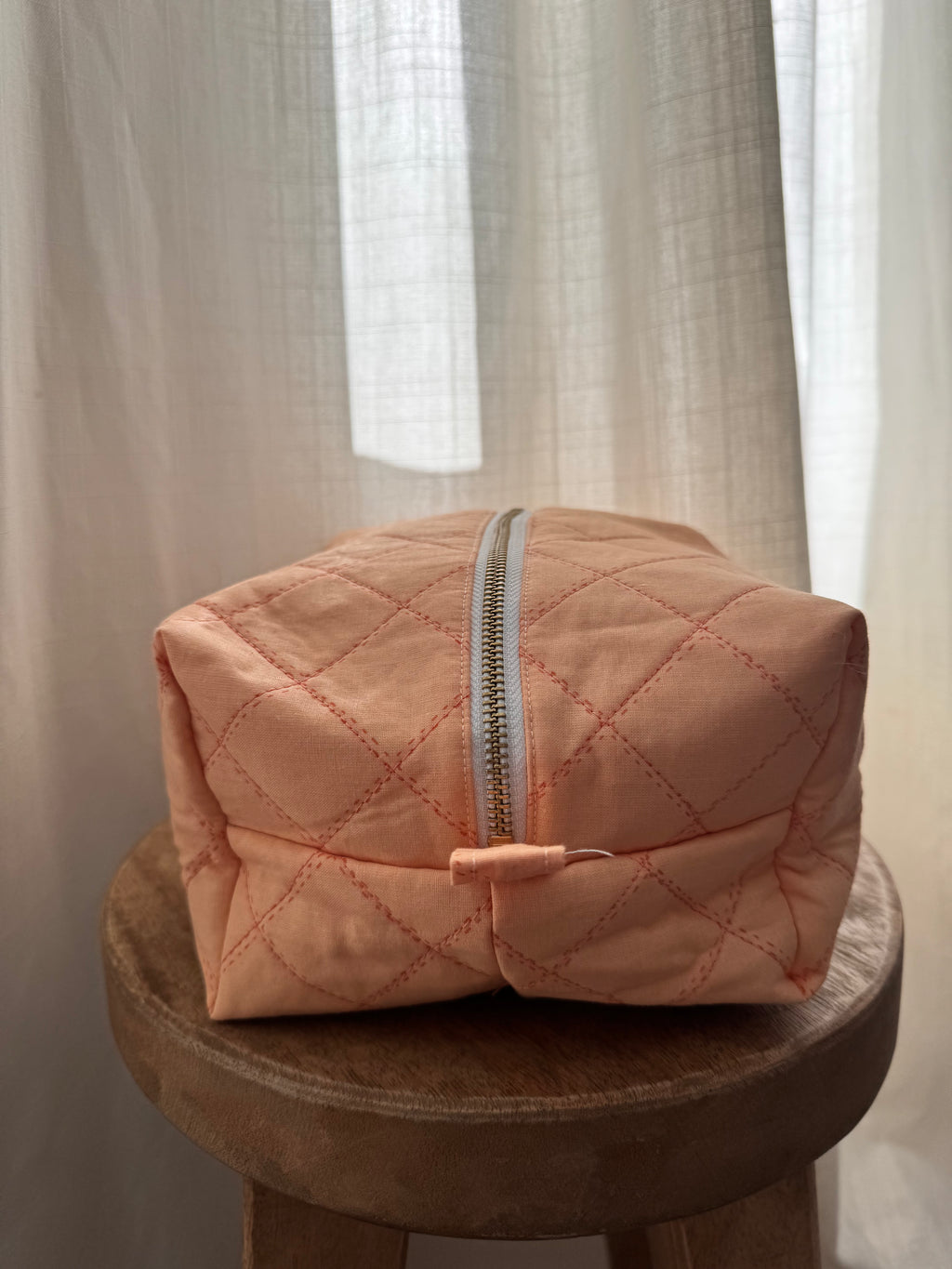 Sherbet Quilted Pouch