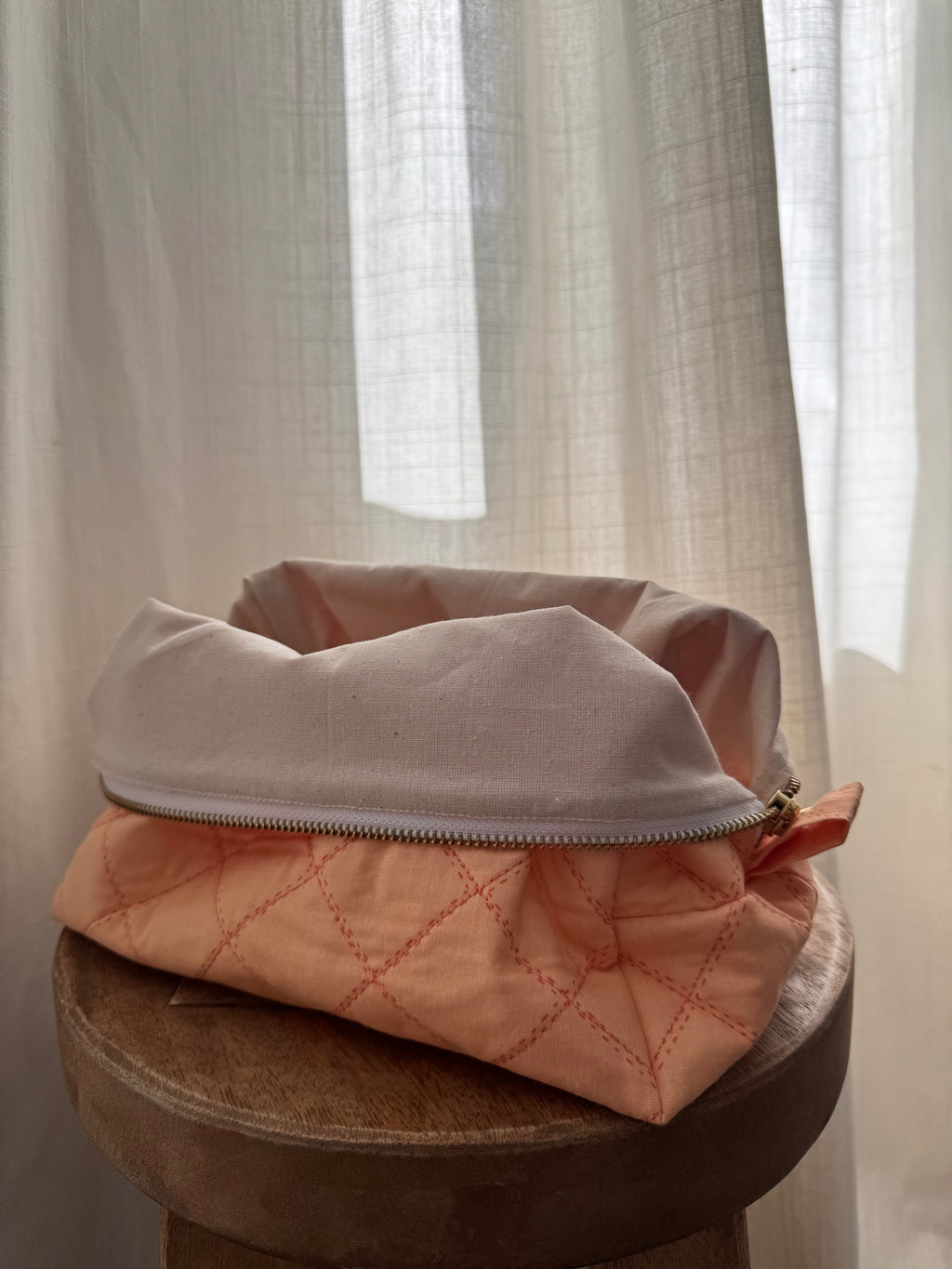 Sherbet Quilted Pouch