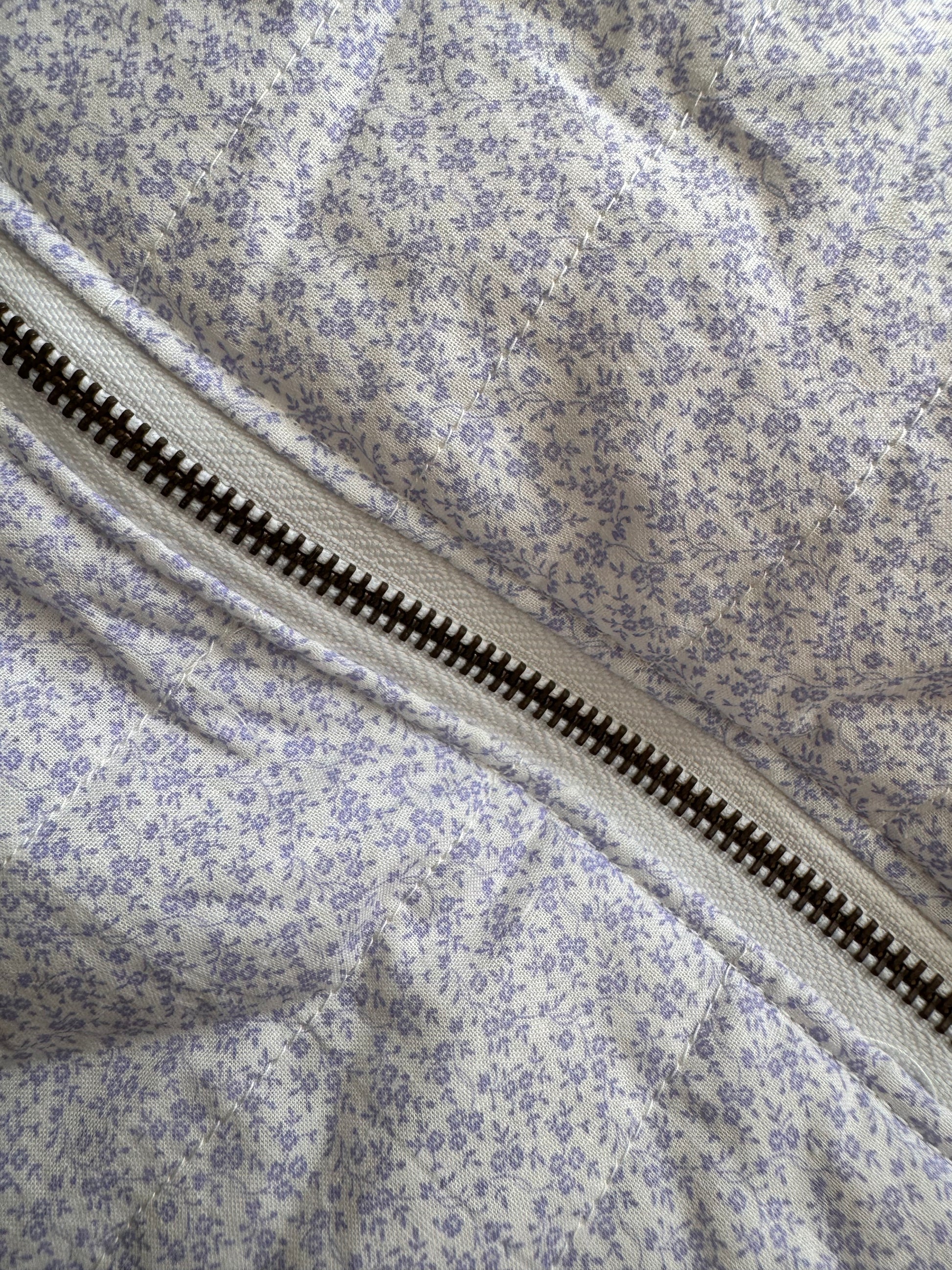 Lavender Quilted Pouch