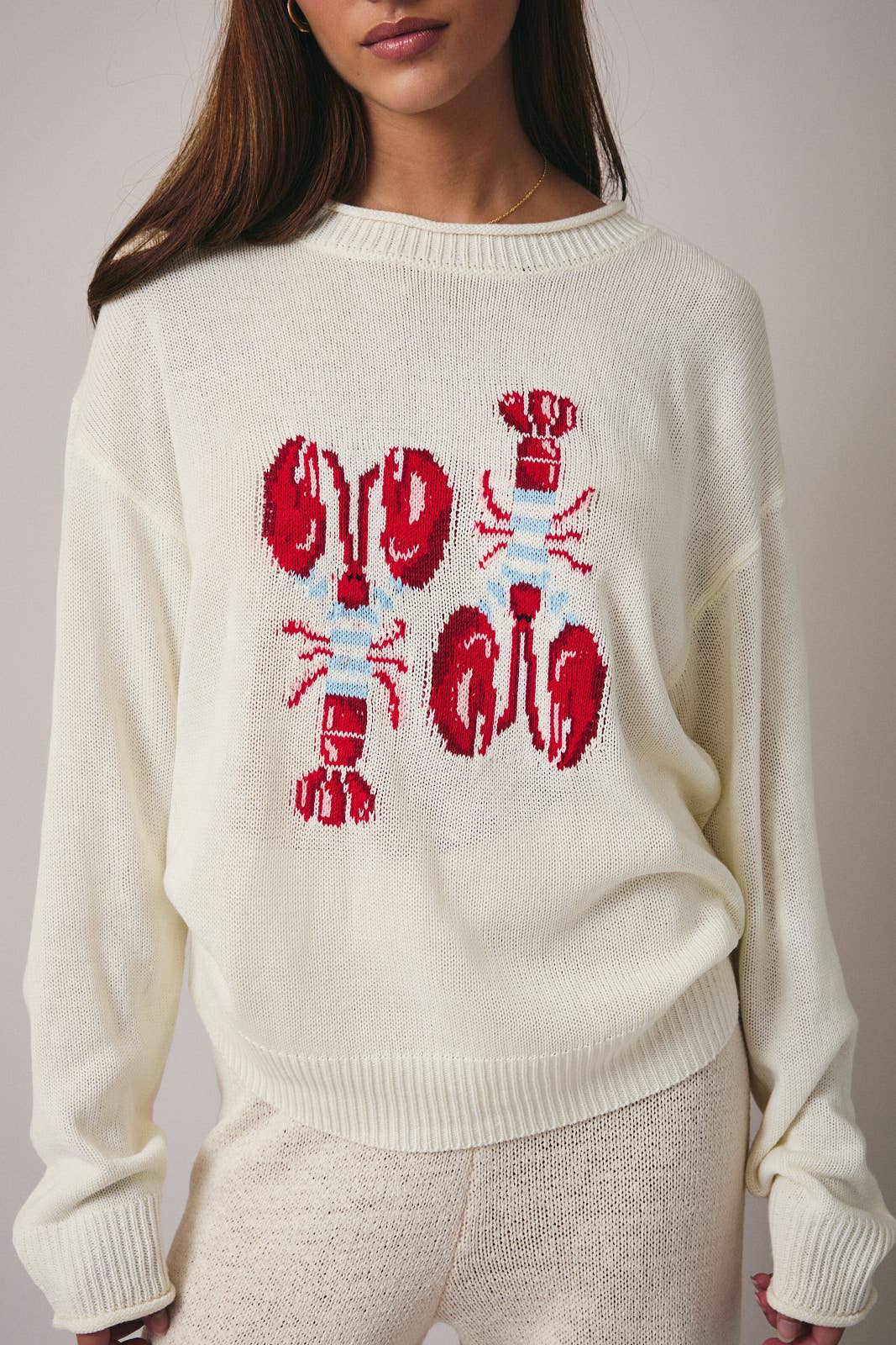 Lobster Roll Neck Sweater