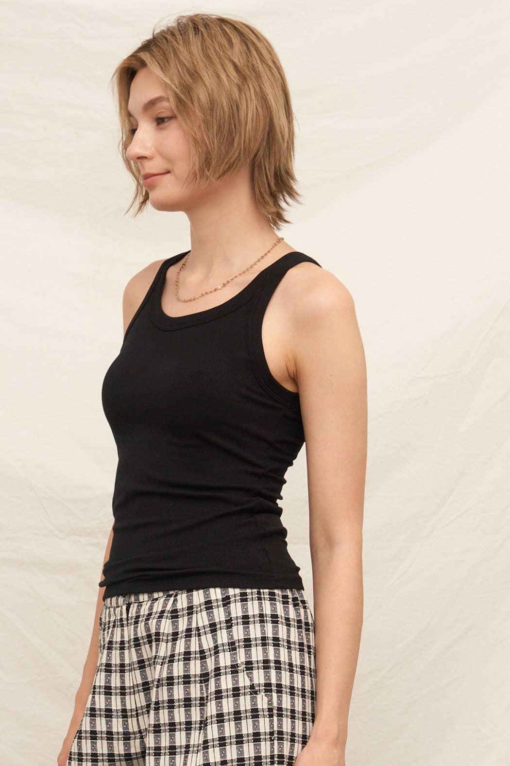 Back to Basics Tank with Built-In Bra