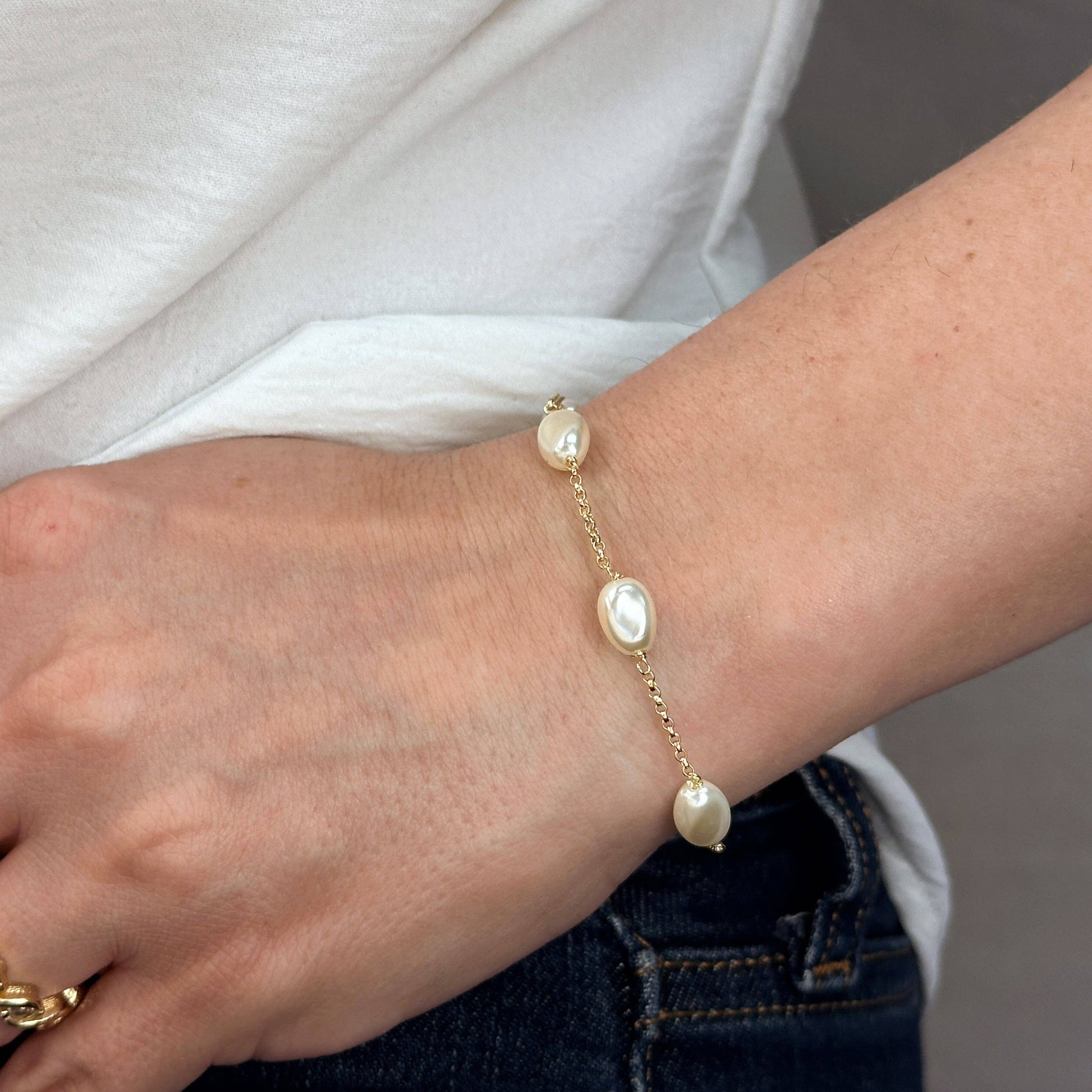 Margot Baroque Pearl Bracelet