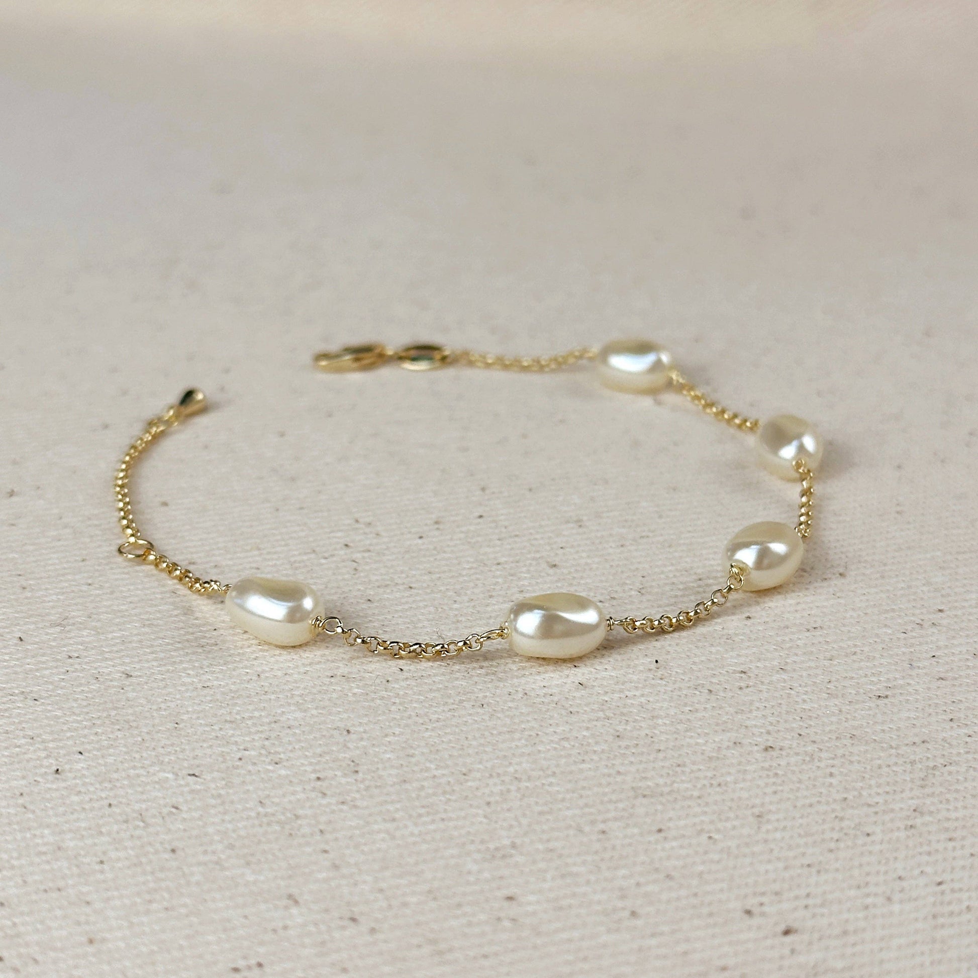 Margot Baroque Pearl Bracelet