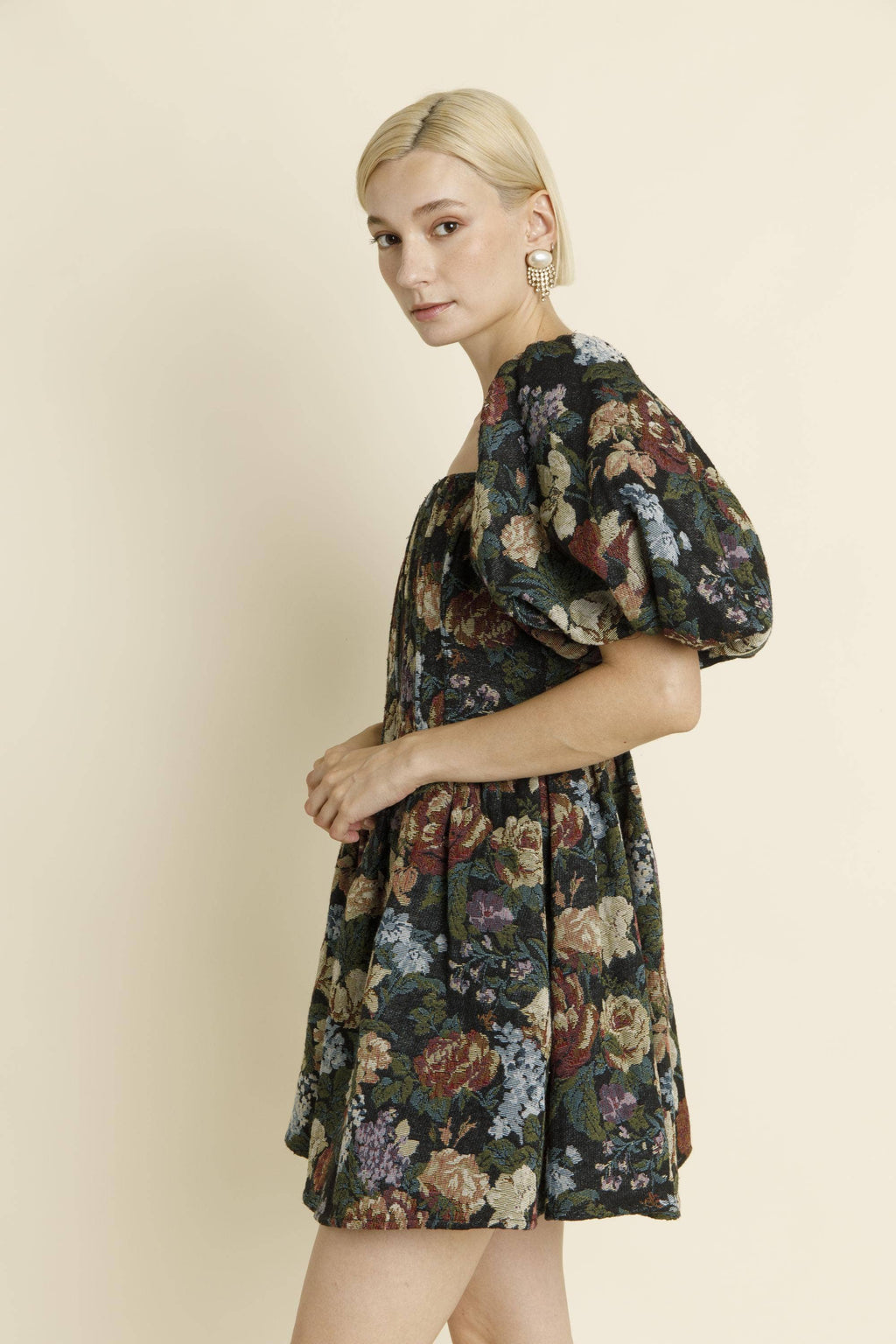 Stella Brocade Corset Dress